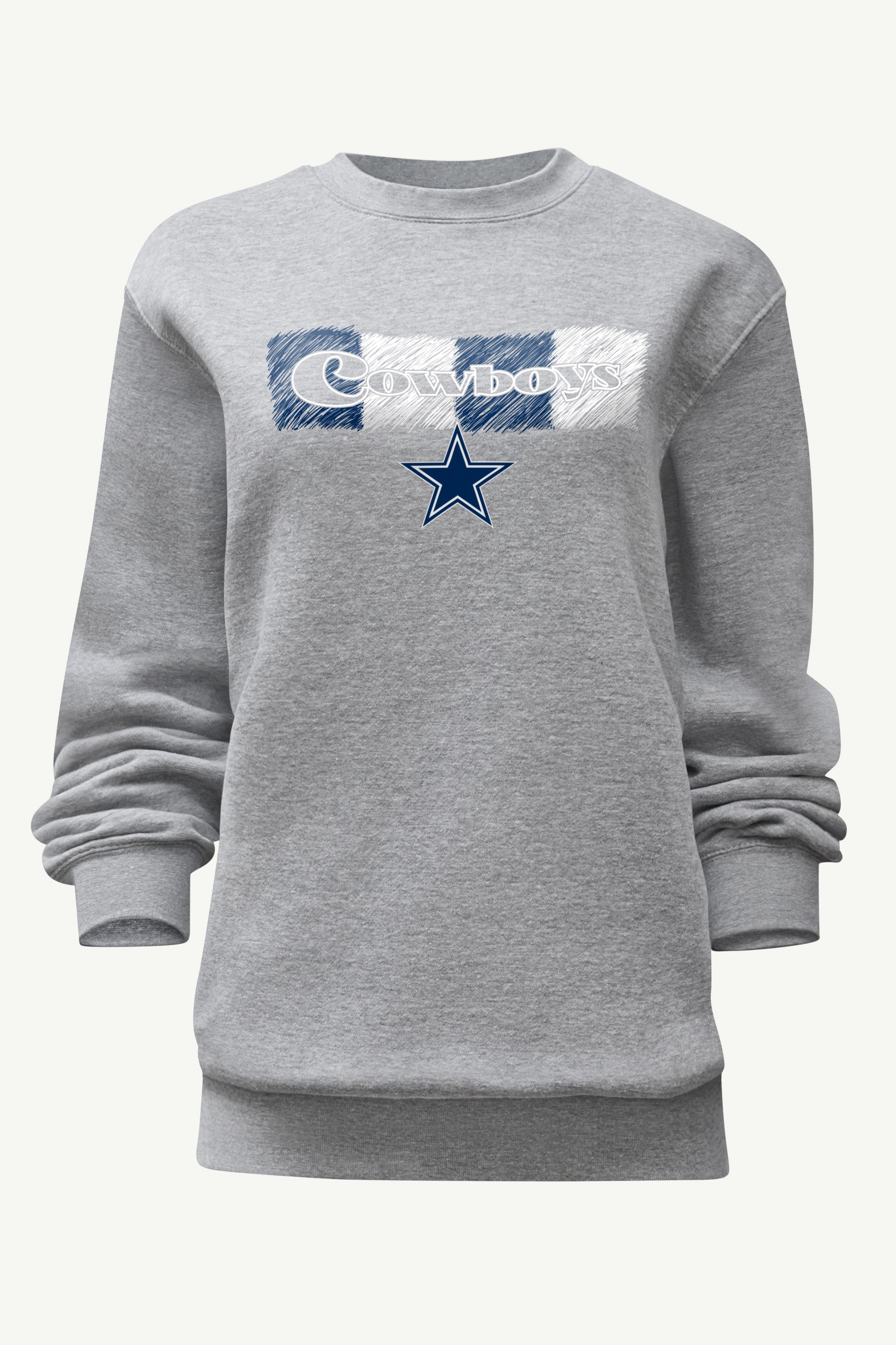 WOMENS DALLAS COWBOYS COLOR SHADDING SWEATSHIRT View 1 | Dallas Cowboys