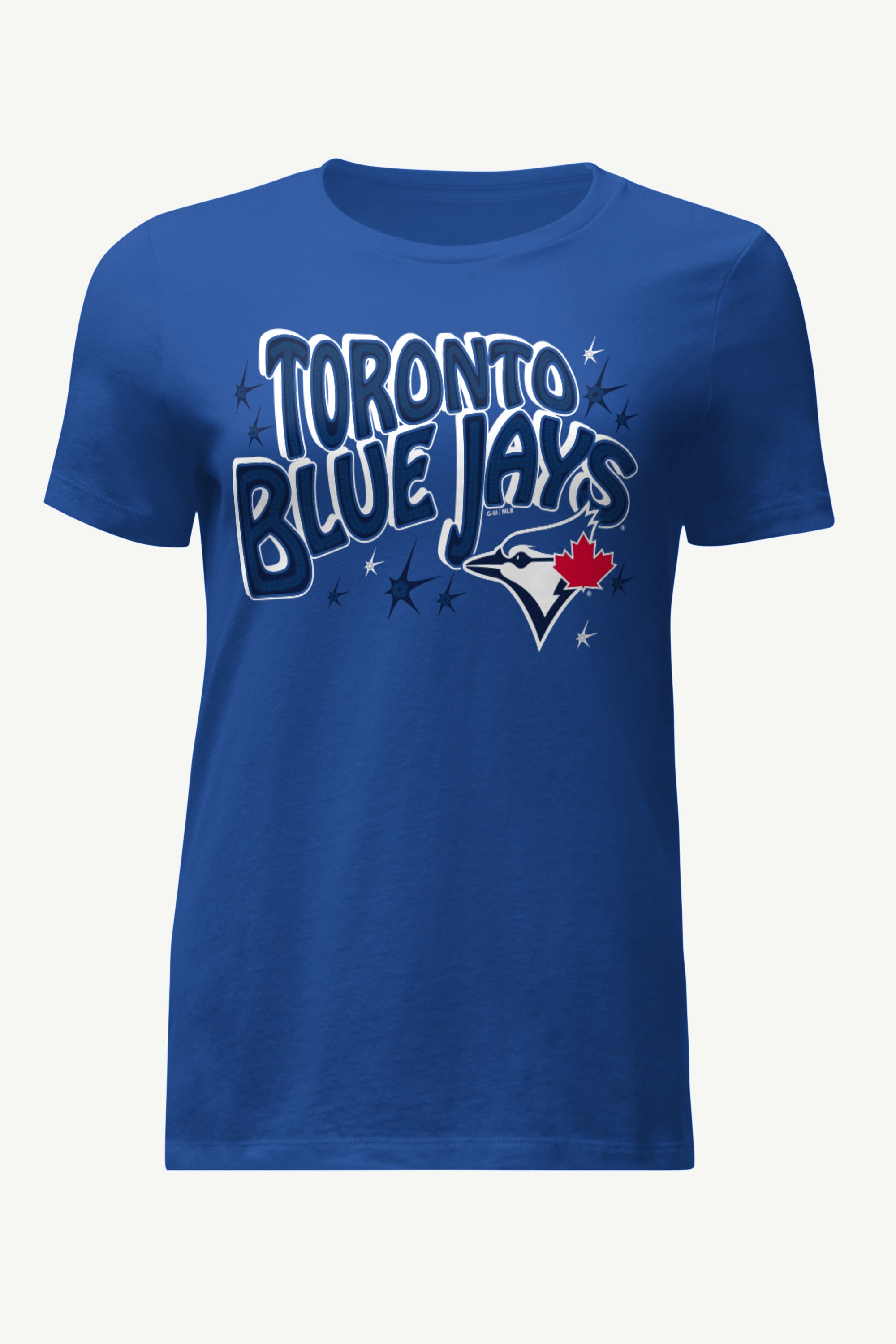 WOMENS TORONTO BLUE JAYS FIREWORKS T SHIRT View 1 | Toronto Blue Jays