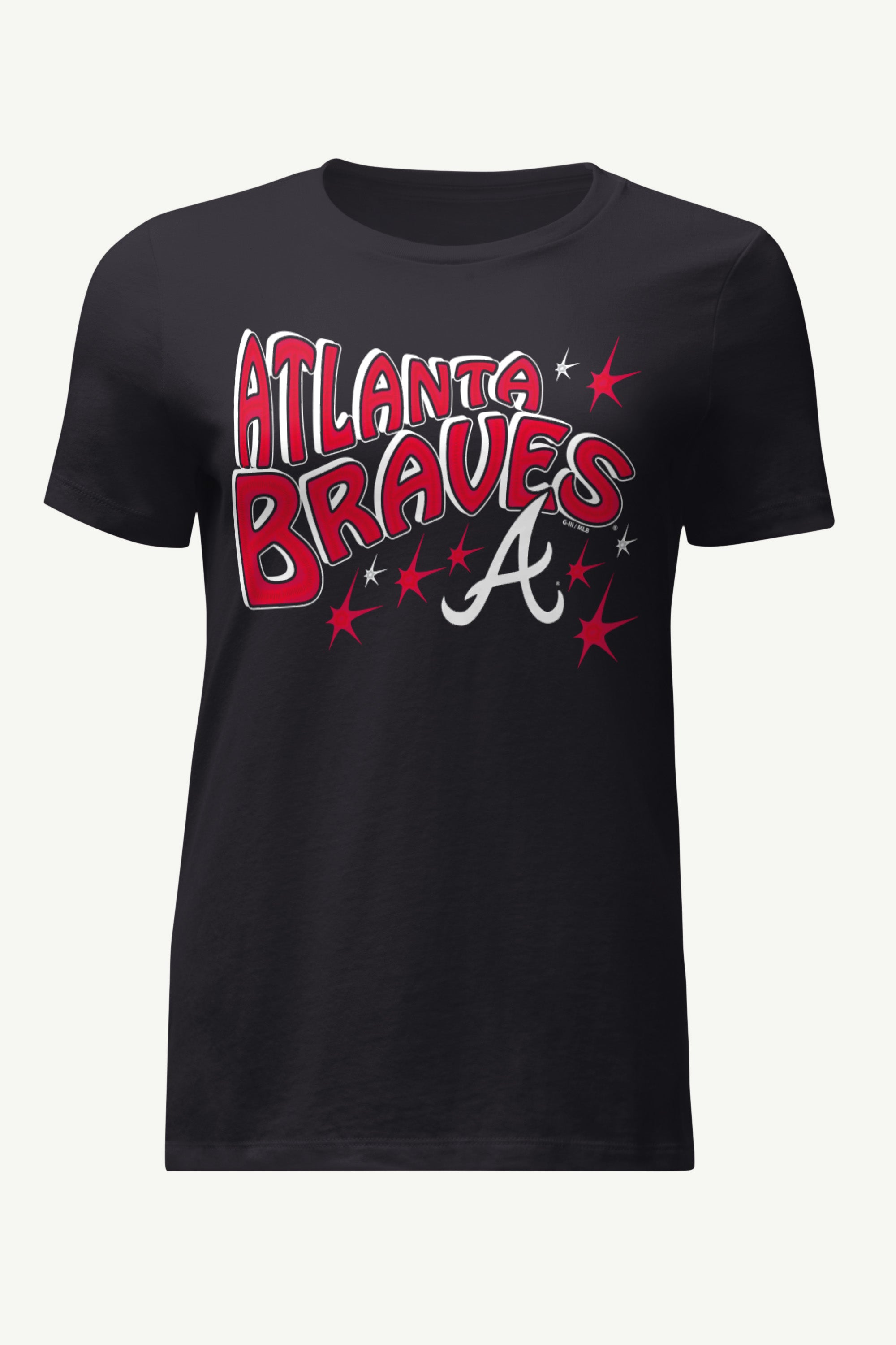 WOMENS ATLANTA BRAVES FIREWORKS T SHIRT View 1 | MLB WOMENS ATLANTA BRAVES FIREWORKS T SHIRT View 1 | MLB