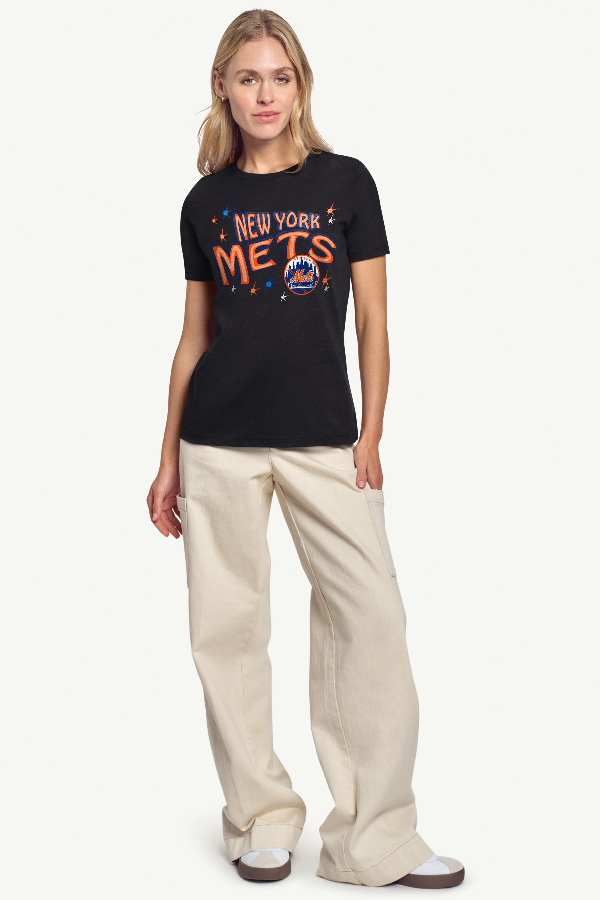 WOMENS NEW YORK METS FIREWORKS T SHIRT View 3 | New York Mets