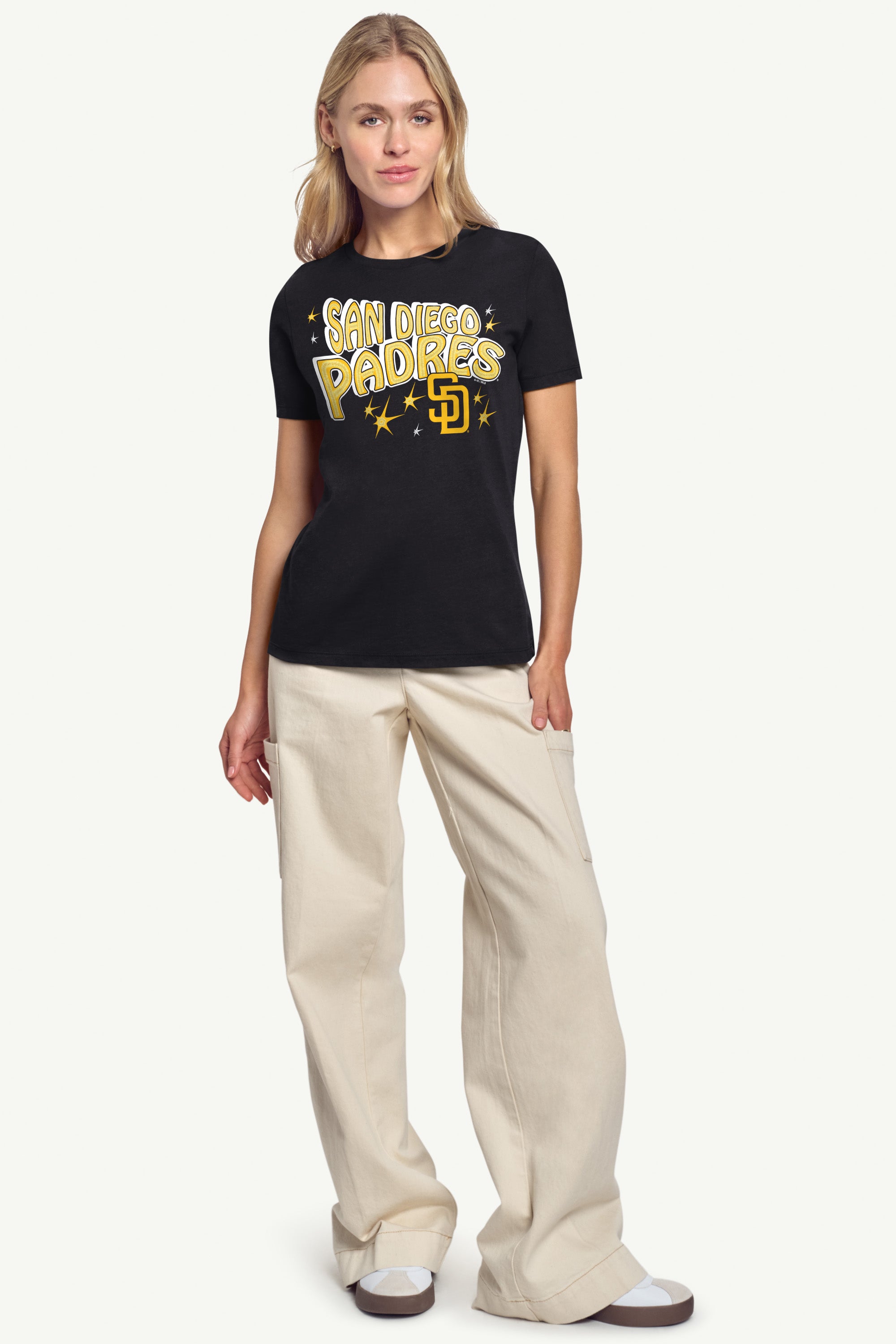 WOMENS SAN DIEGO PADRES FIREWORKS T SHIRT View 4