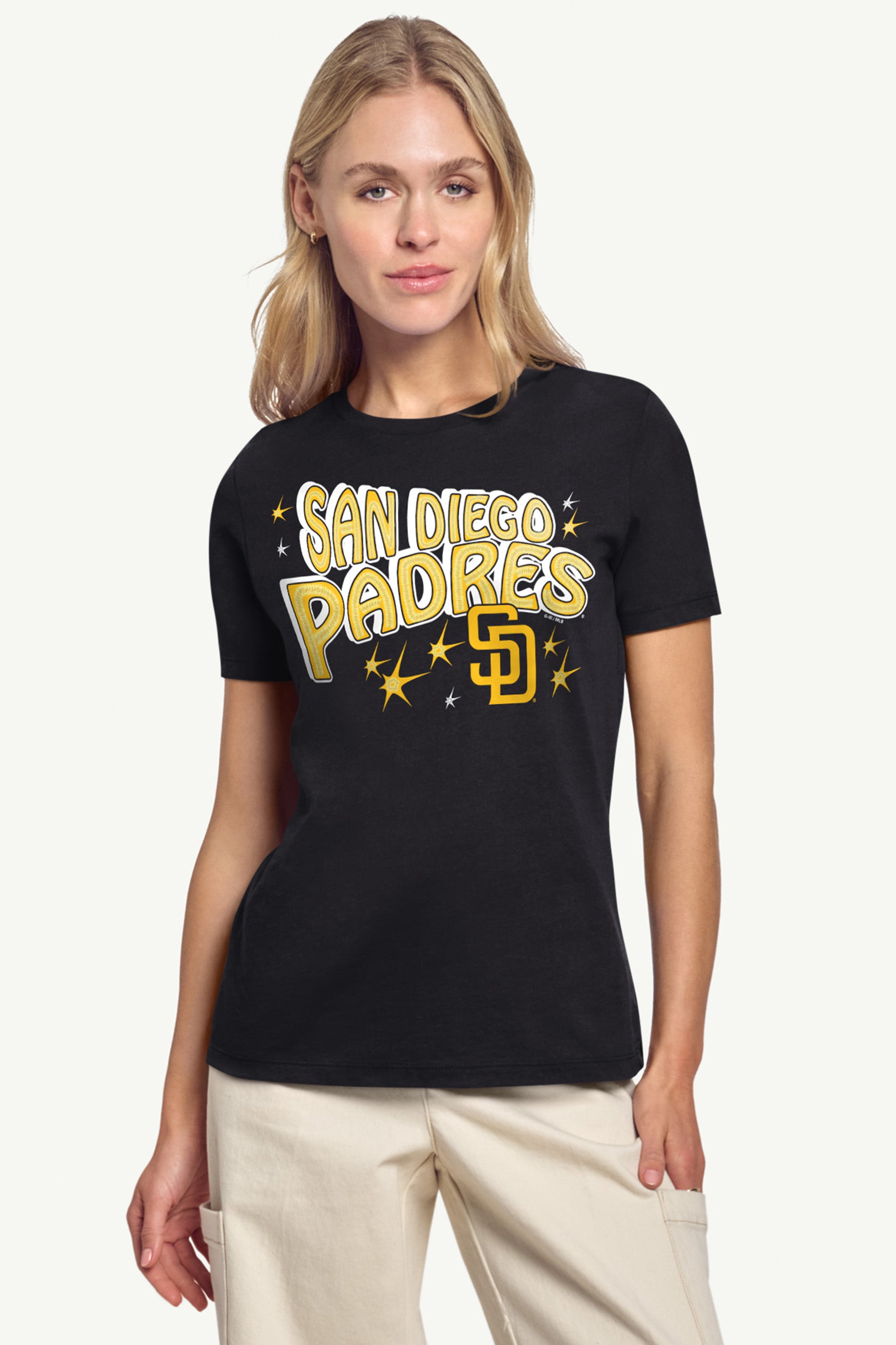 WOMENS SAN DIEGO PADRES FIREWORKS T SHIRT View 3