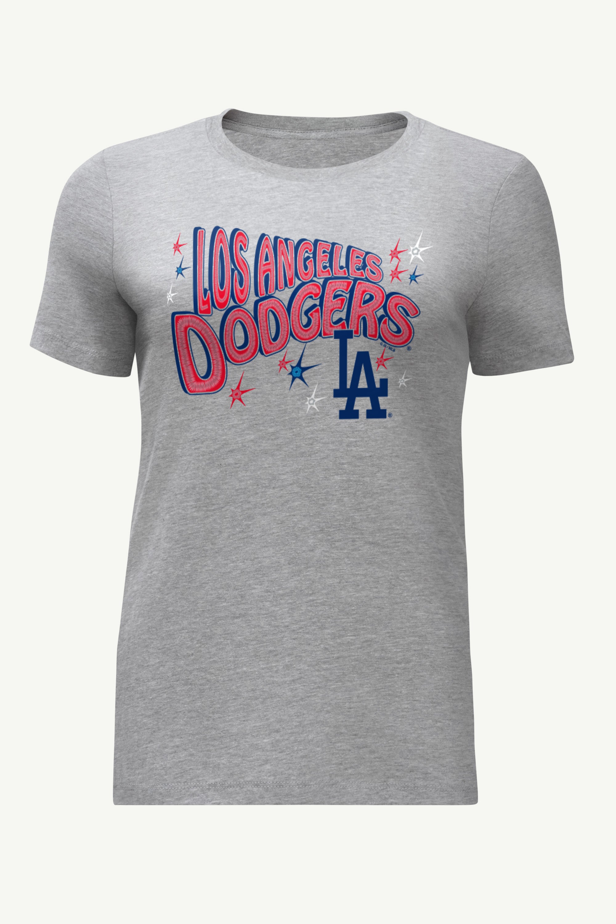 WOMENS LOS ANGELES DODGERS FIREWORKS T SHIRT View 1 | Los Angeles Dodgers