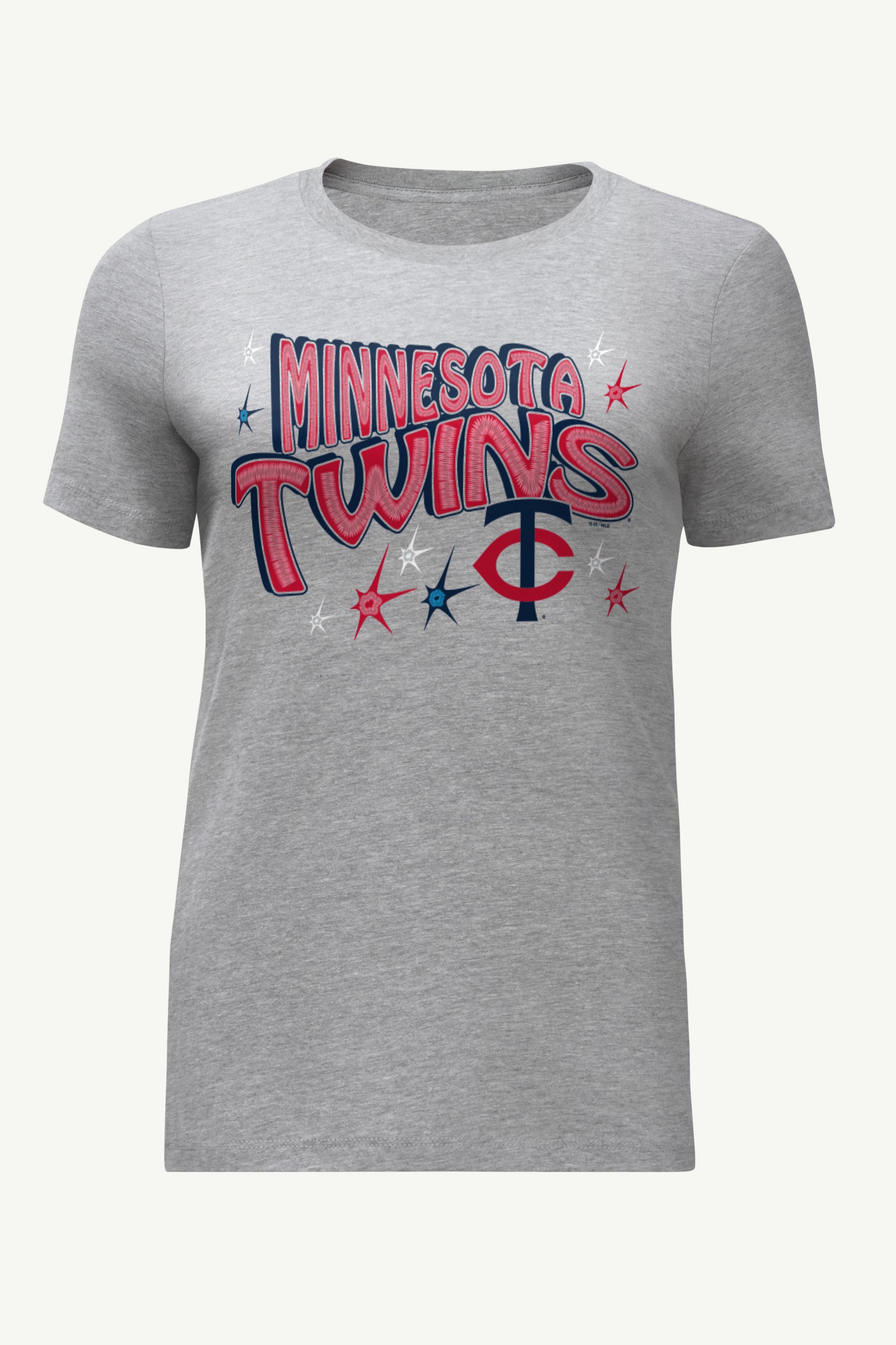 WOMENS MINNESOTA TWINS FIREWORKS T SHIRT View 1 | Minnesota Twins