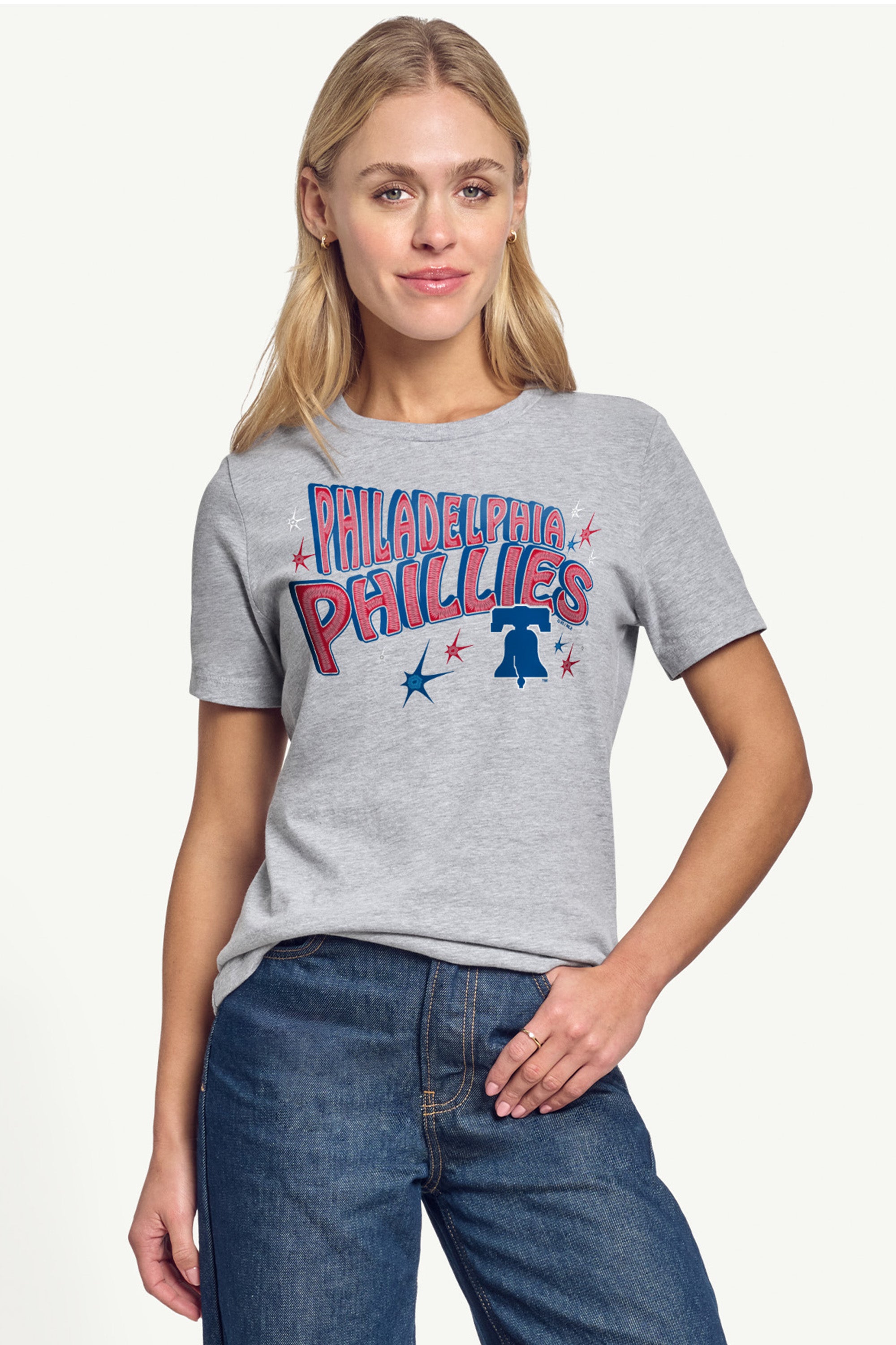 WOMENS PHILADELPHIA PHILLIES FIREWORKS T SHIRT View 3 | Philadelphia Phillies