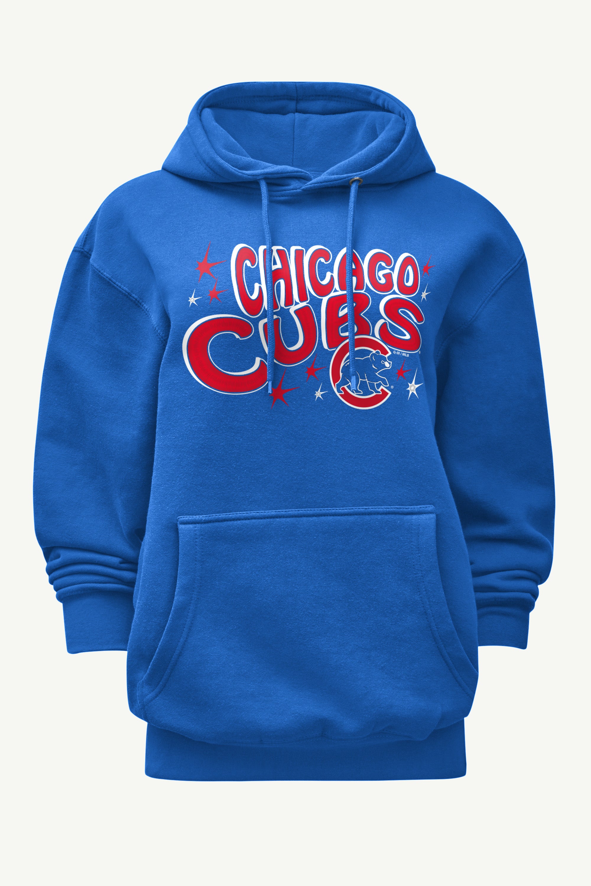 WOMENS CHICAGO CUBS FIREWORKS HOODIE View 1 | Chicago Cubs