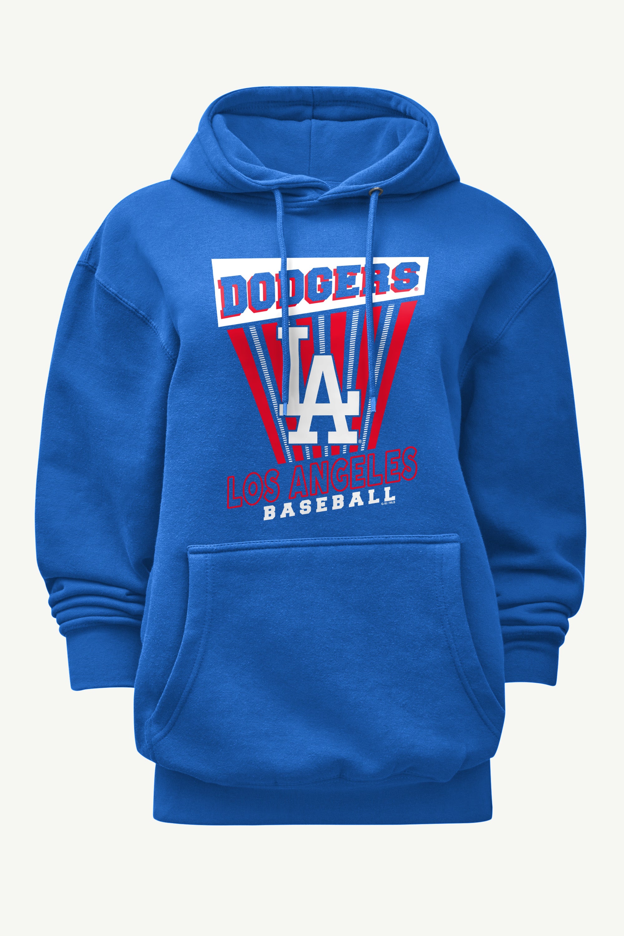 WOMENS LOS ANGELES DODGERS POSTER PRINT HOODIE View 1 | MLB Postseason