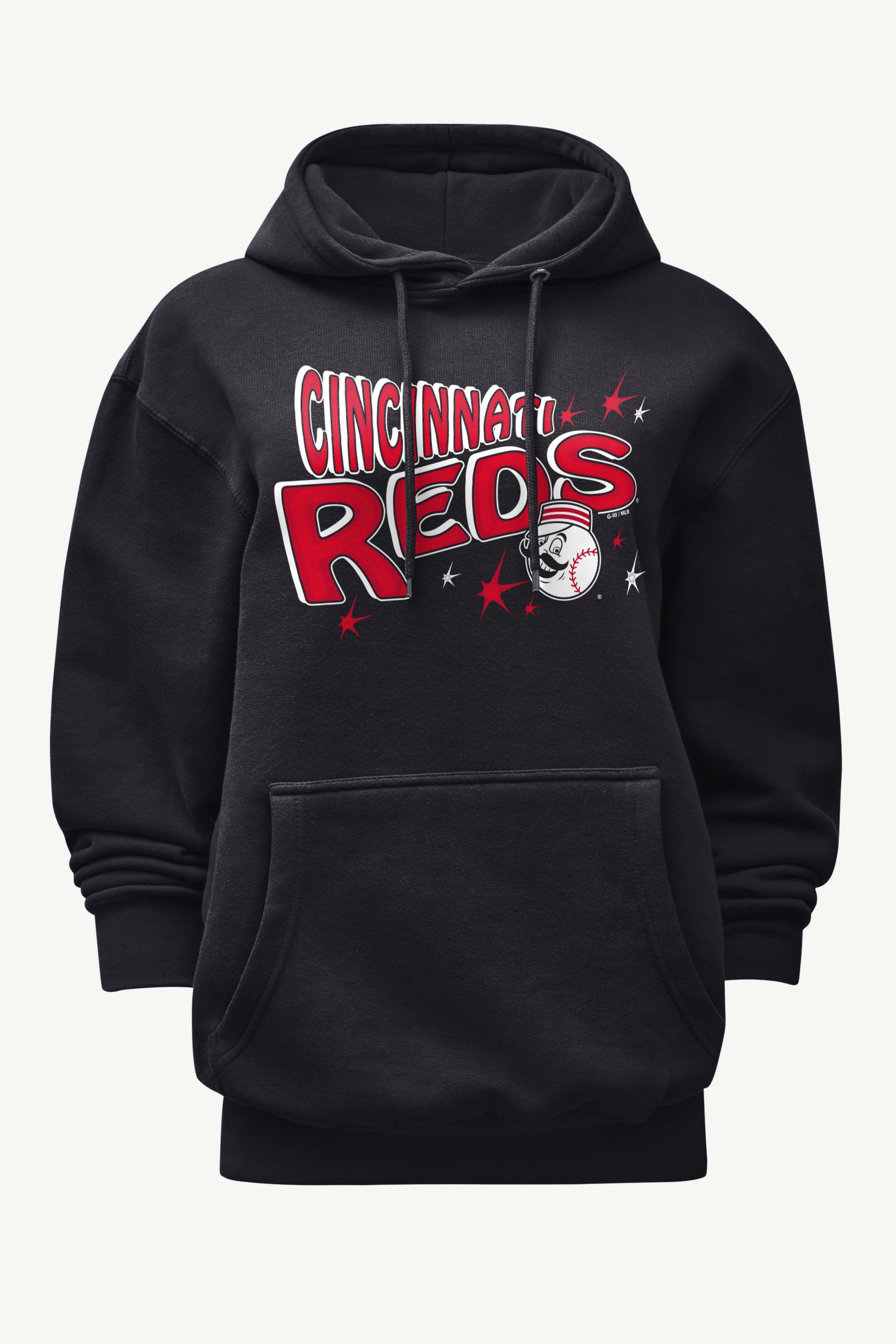 WOMENS CINCINNATI REDS FIREWORKS HOODIE View 1 | Cincinnati Reds