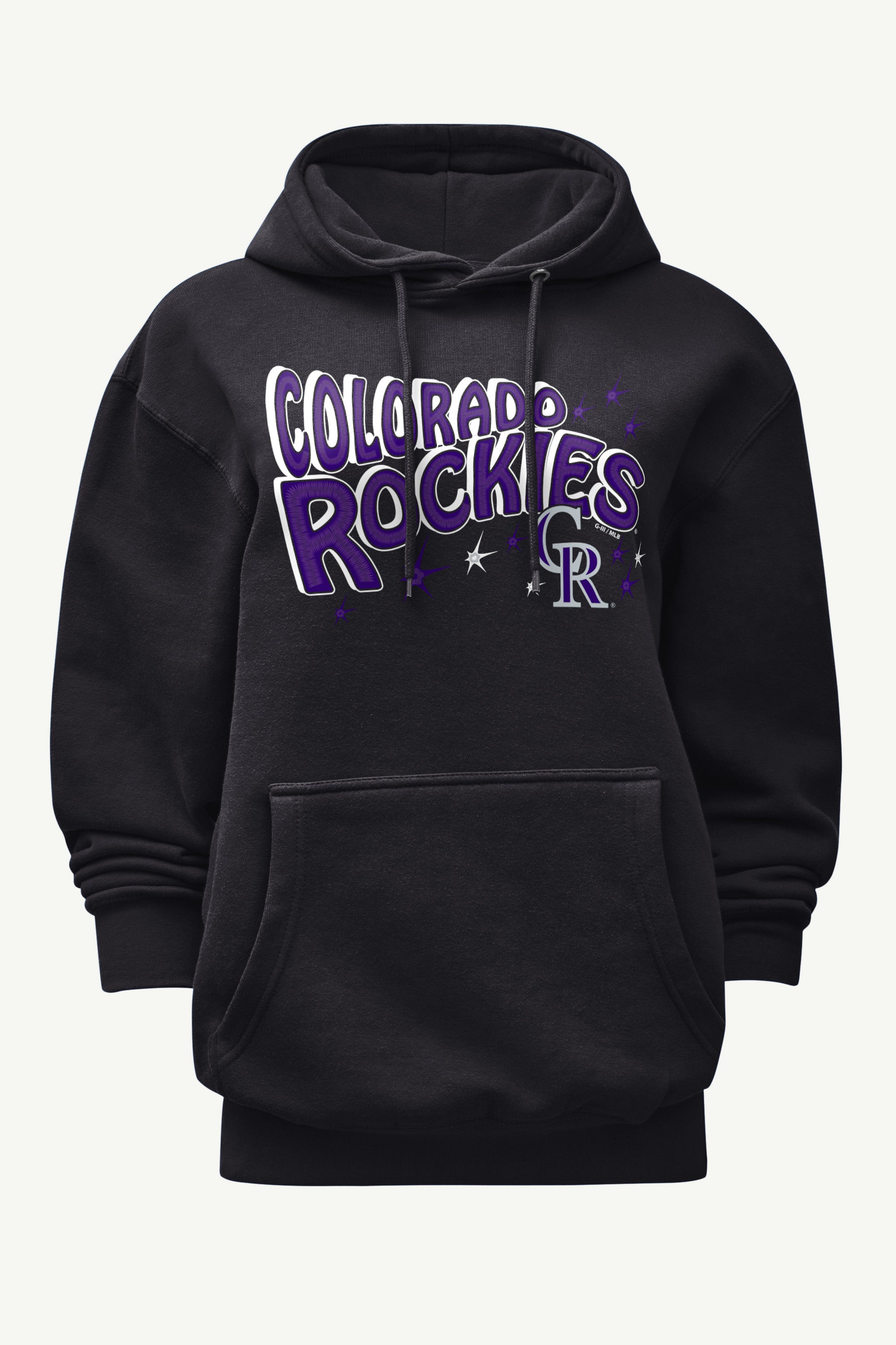 WOMENS COLORADO ROCKIES FIREWORKS HOODIE View 1