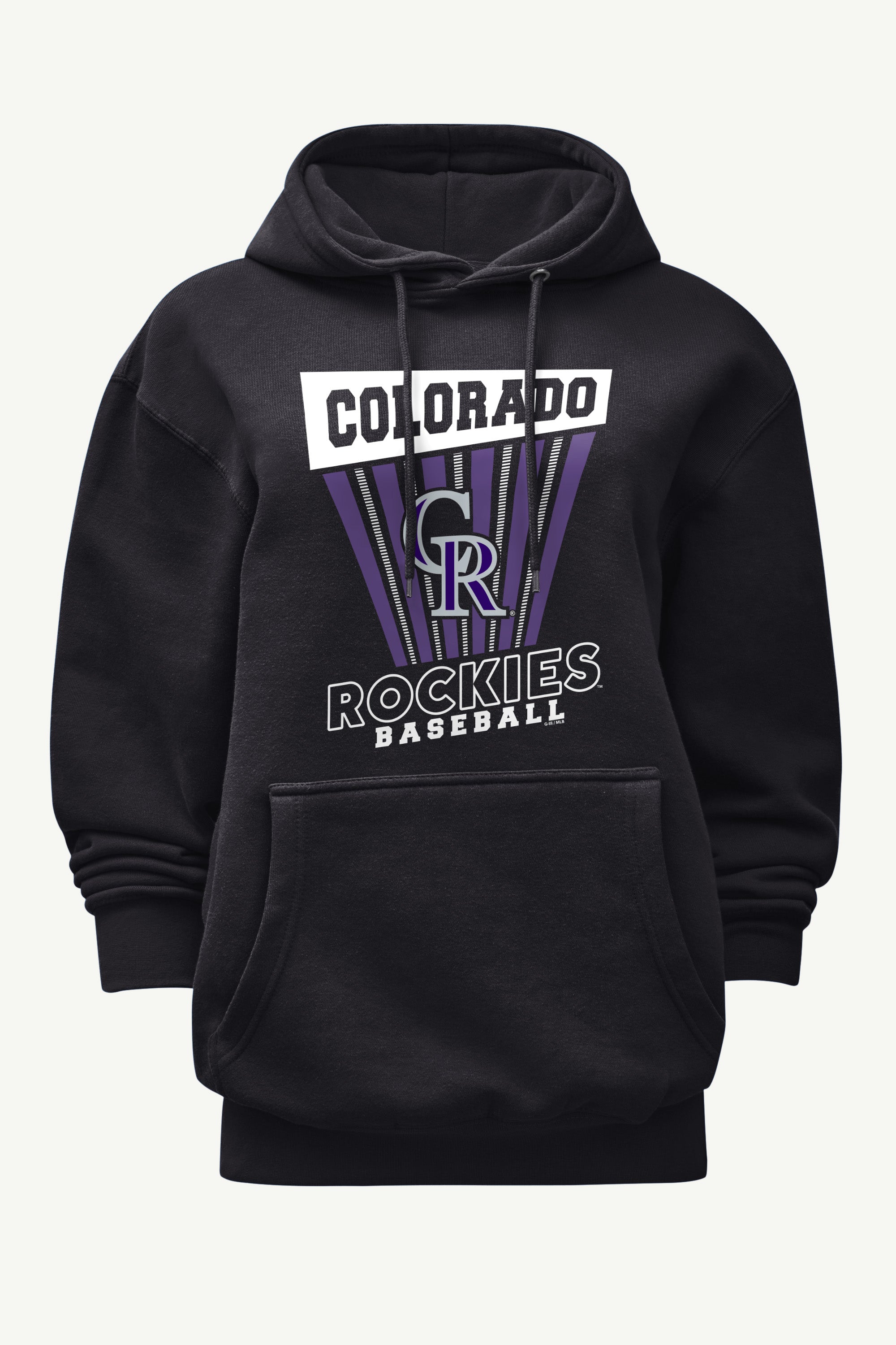 WOMENS COLORADO ROCKIES POSTER PRINT HOODIE View 1 | Products