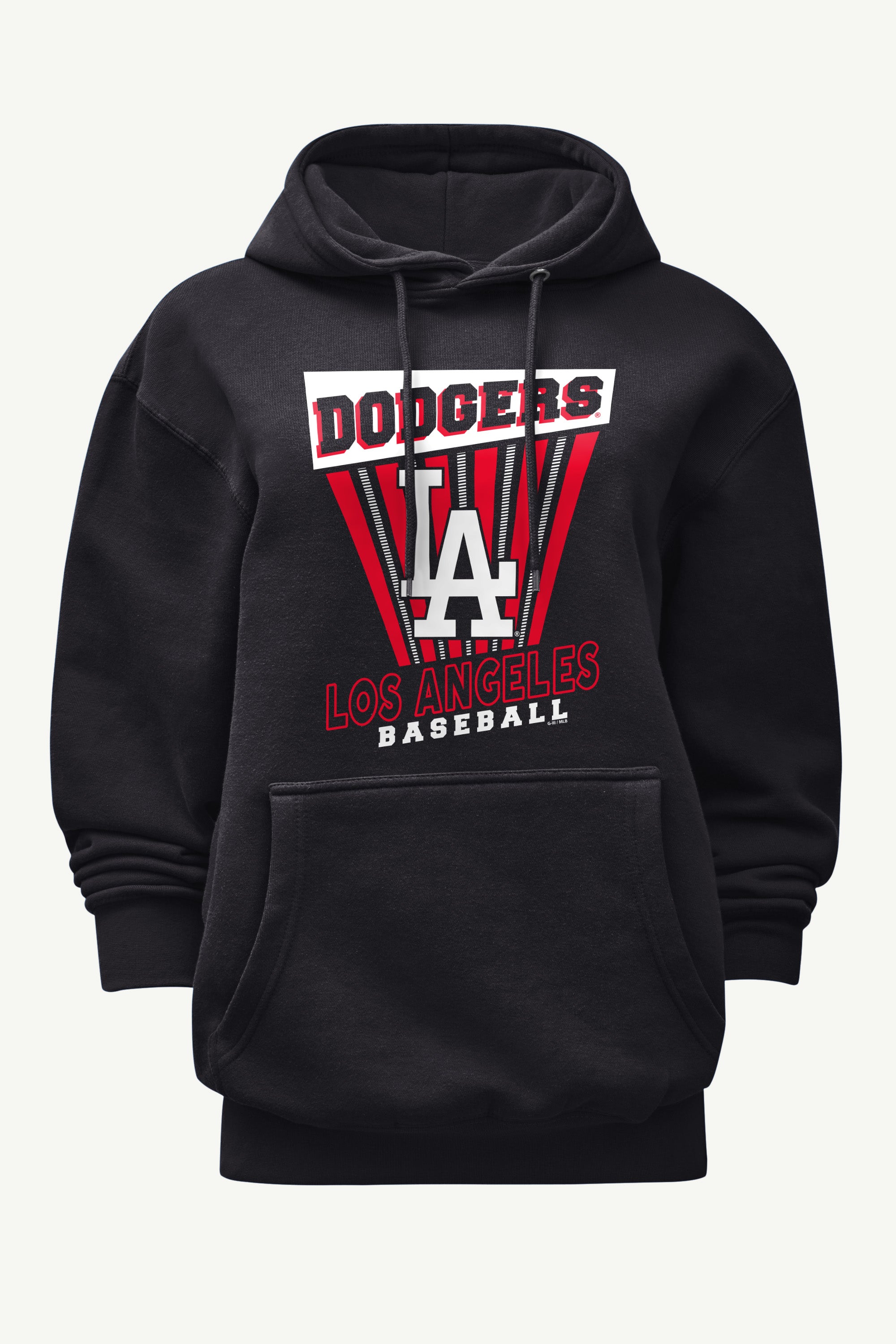 WOMENS LOS ANGELES DODGERS POSTER PRINT HOODIE View 1 | MLB Postseason