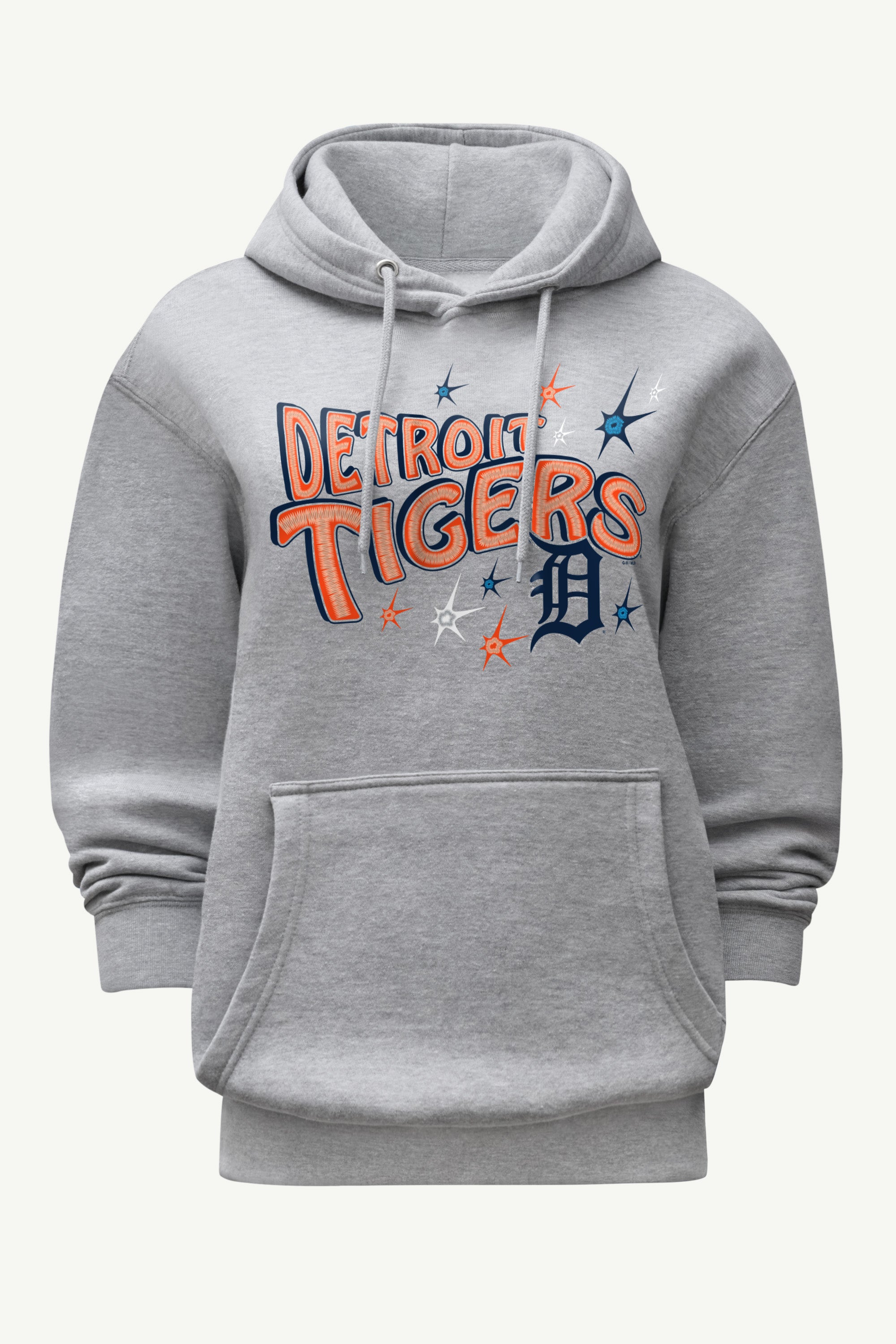 WOMENS DETROIT TIGERS FIREWORKS HOODIE View 1 | Detroit Tigers