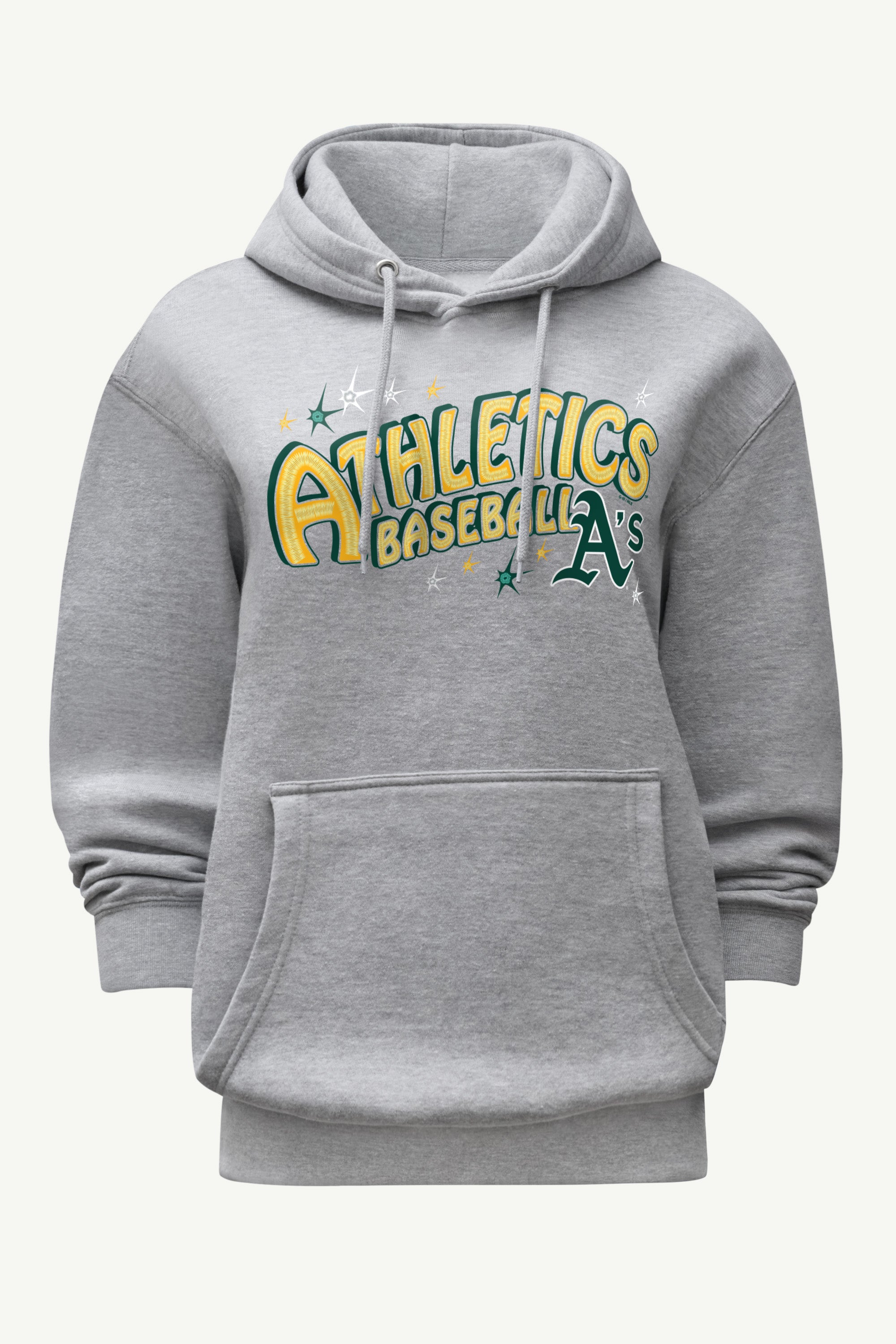 WOMENS OAKLAND ATHLETICS FIREWORKS HOODIE View 1