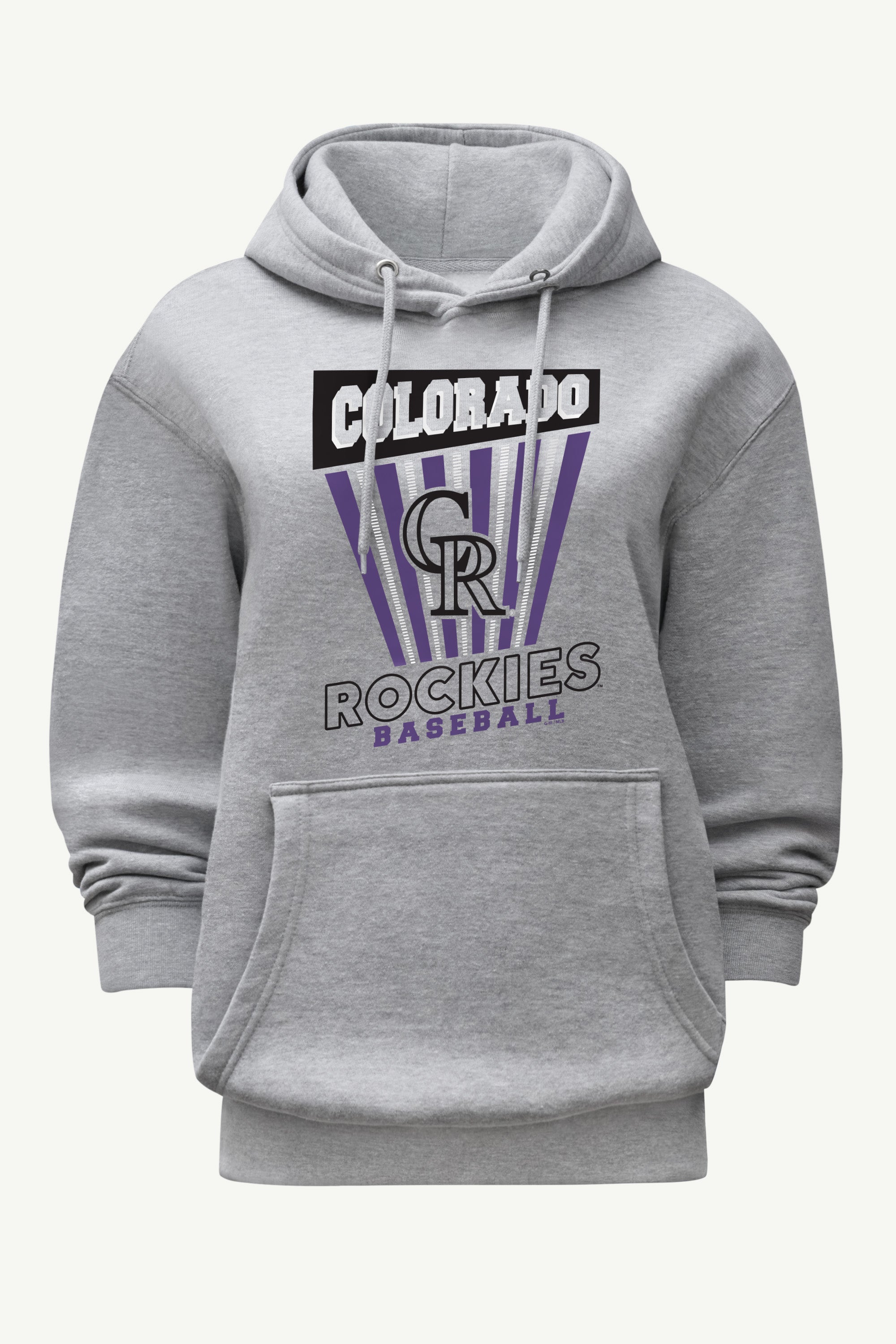 WOMENS COLORADO ROCKIES POSTER PRINT HOODIE View 1 | Products