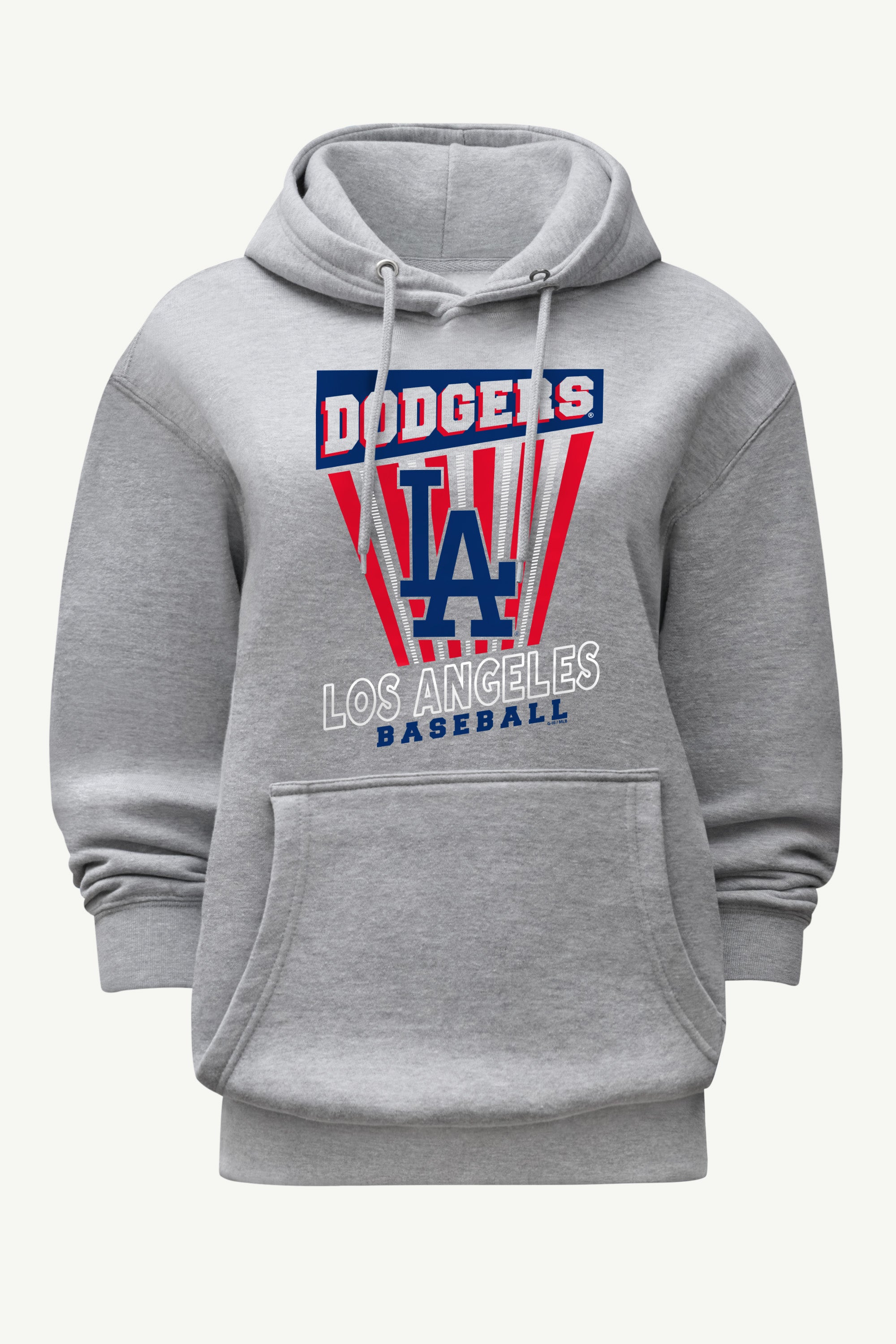 WOMENS LOS ANGELES DODGERS POSTER PRINT HOODIE View 1 | MLB Postseason