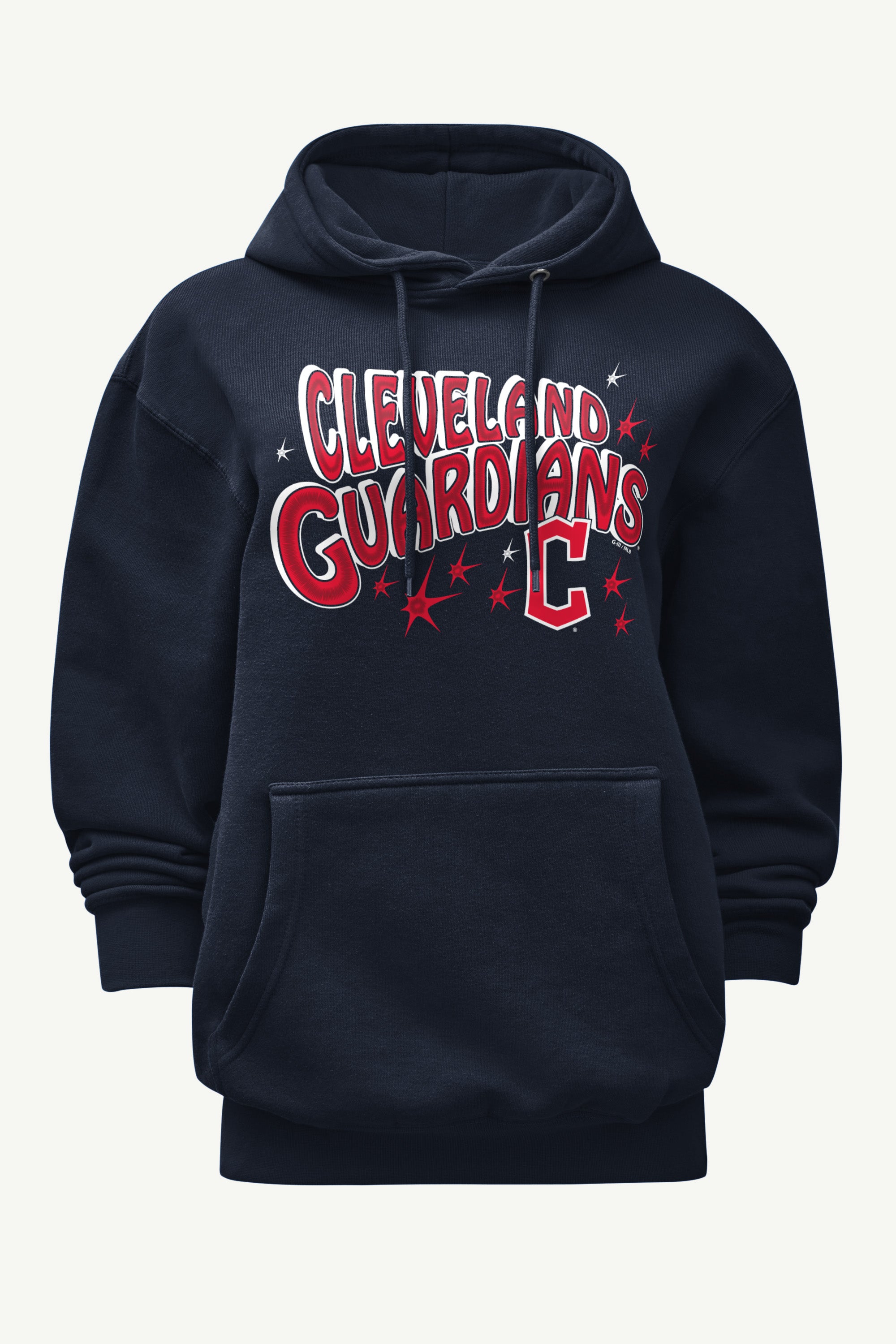 WOMENS CLEVELAND GUARDIANS FIREWORKS HOODIE View 1 | Cleveland Guardians