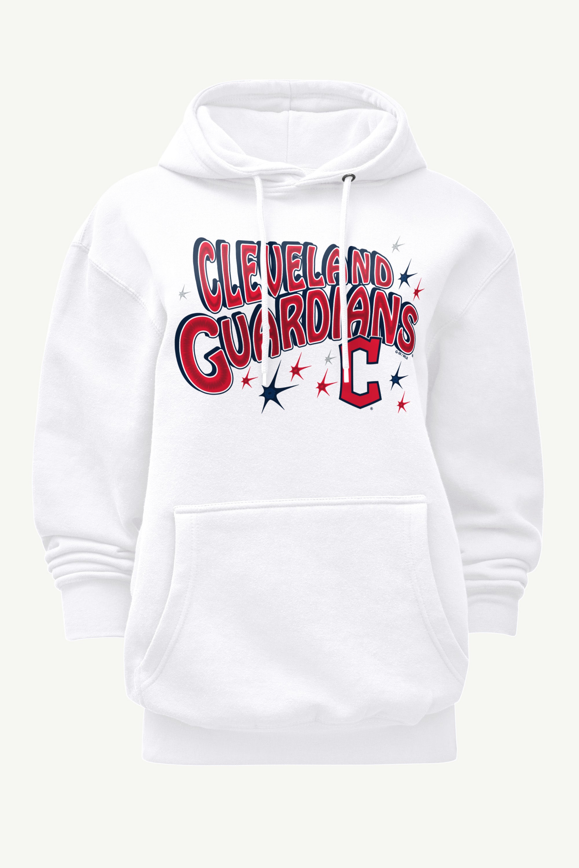 WOMENS CLEVELAND GUARDIANS FIREWORKS HOODIE View 1 | Cleveland Guardians