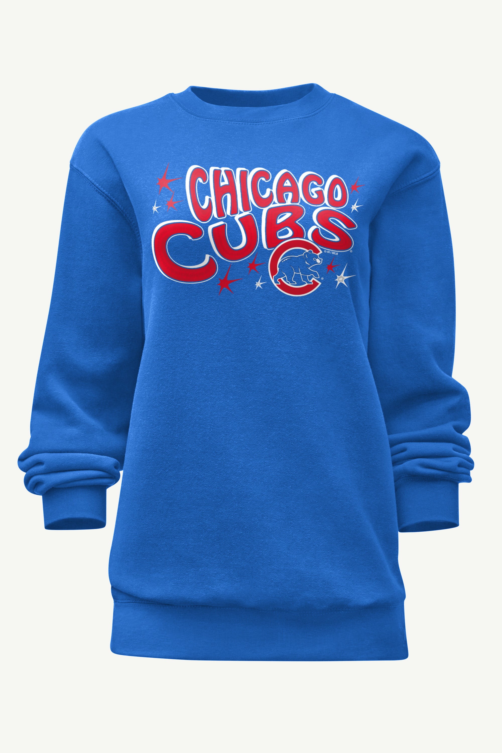 WOMENS CHICAGO CUBS FIREWORKS SWEATSHIRT View 1 | Chicago Cubs