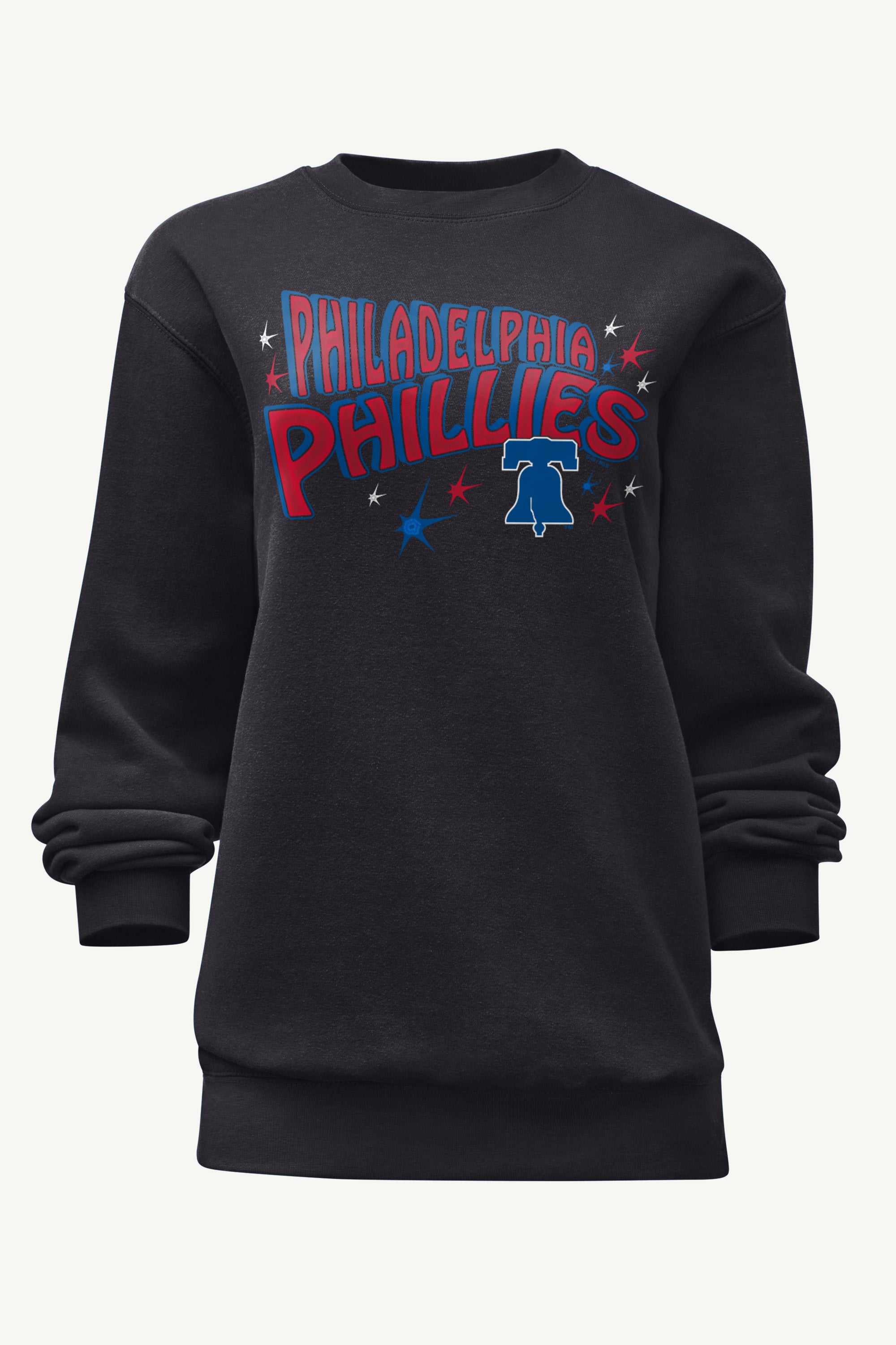 WOMENS PHILADELPHIA PHILLIES FIREWORKS SWEATSHIRT View 1 | Philadelphia Phillies