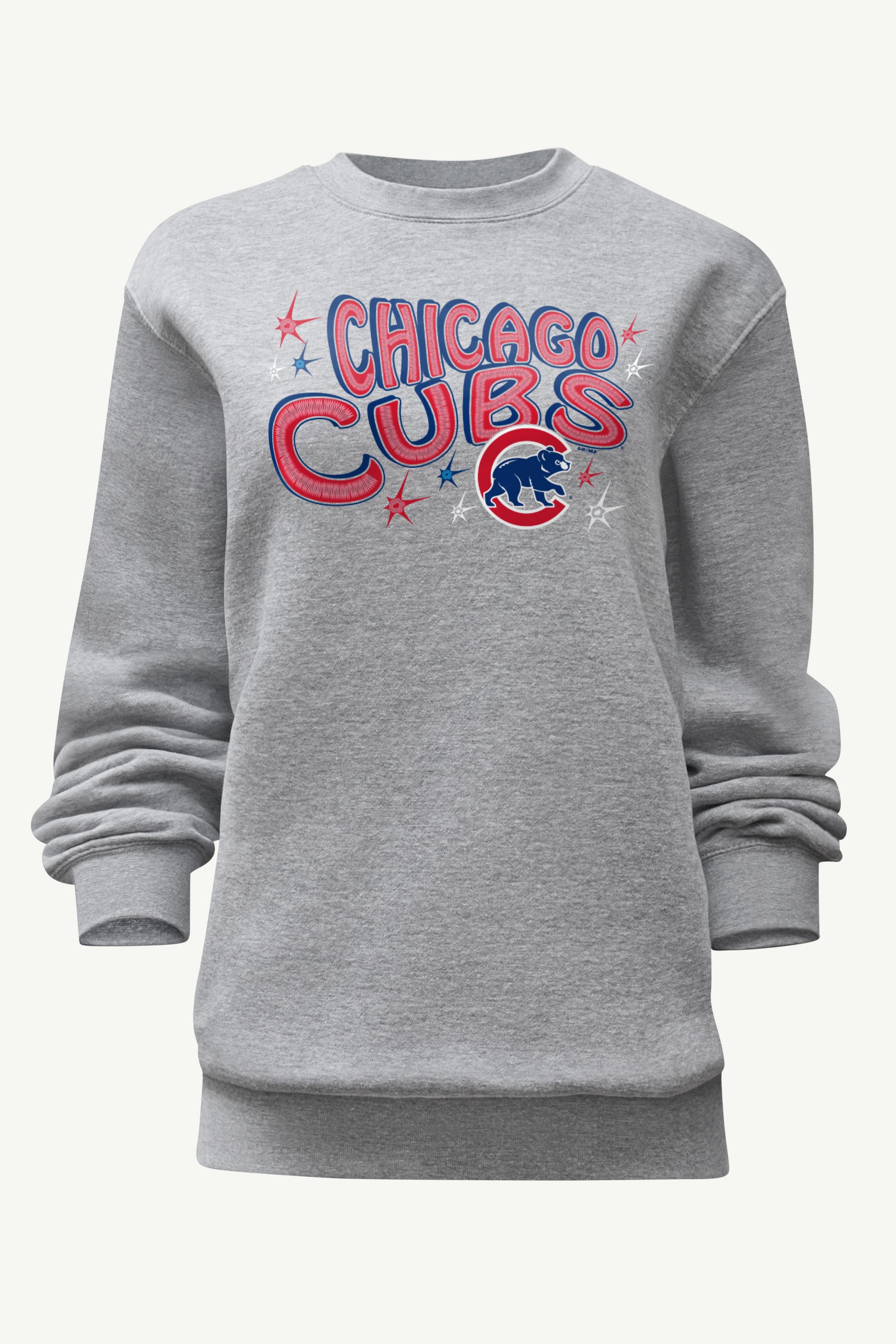 WOMENS CHICAGO CUBS FIREWORKS SWEATSHIRT View 1 | Chicago Cubs