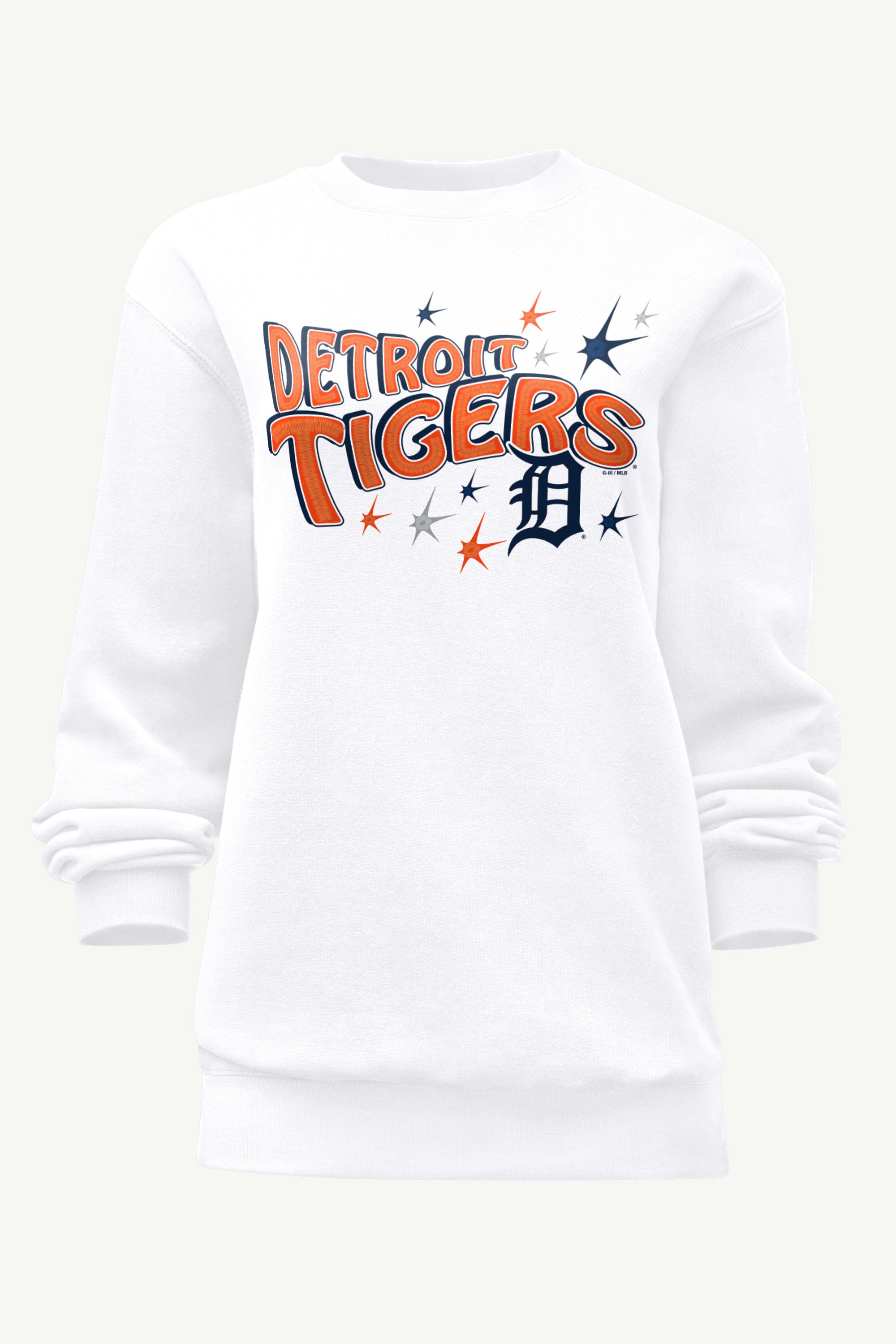 WOMENS DETROIT TIGERS FIREWORKS SWEATSHIRT View 1 | MLB Postseason