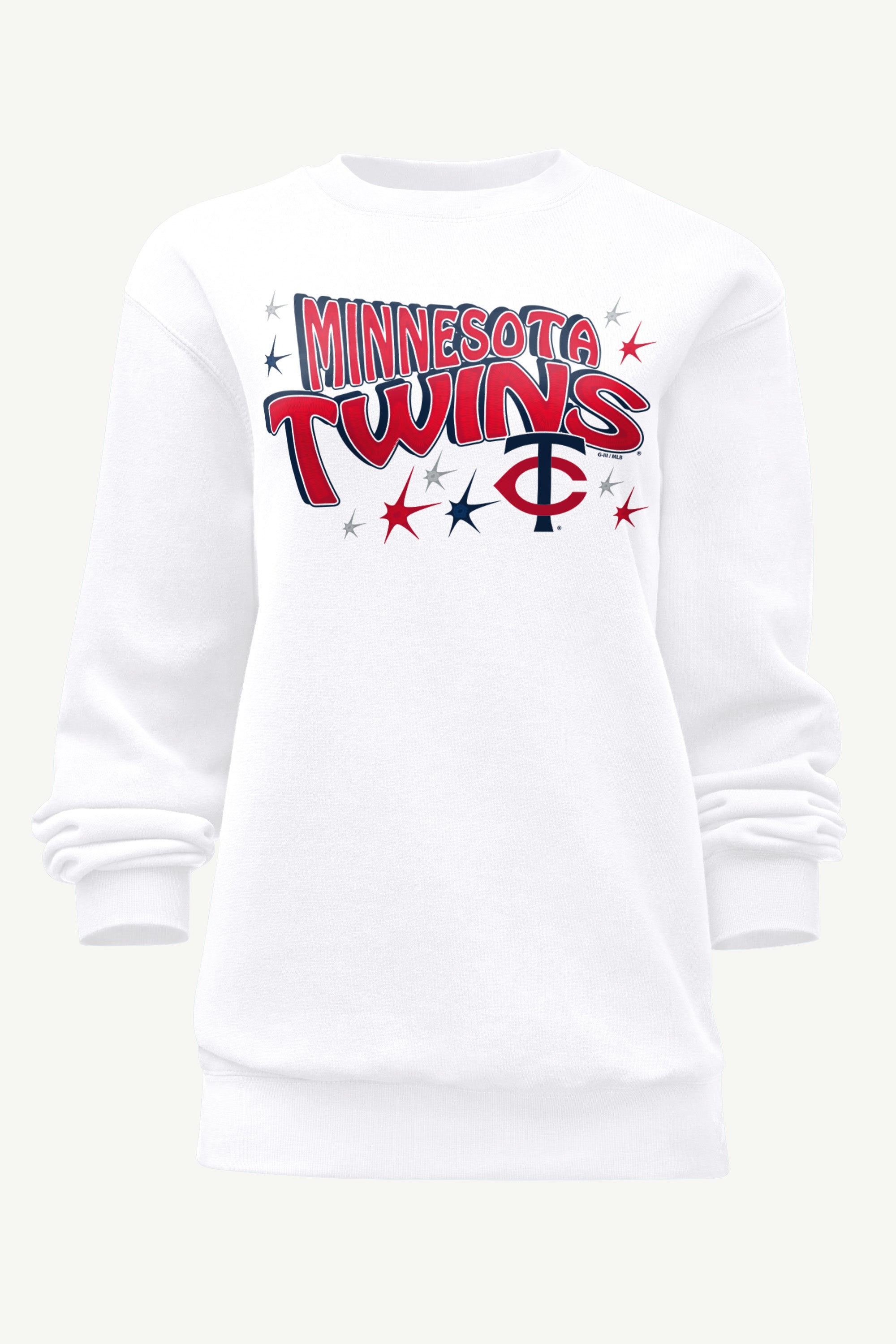 WOMENS MINNESOTA TWINS FIREWORKS SWEATSHIRT View 1 | Minnesota Twins