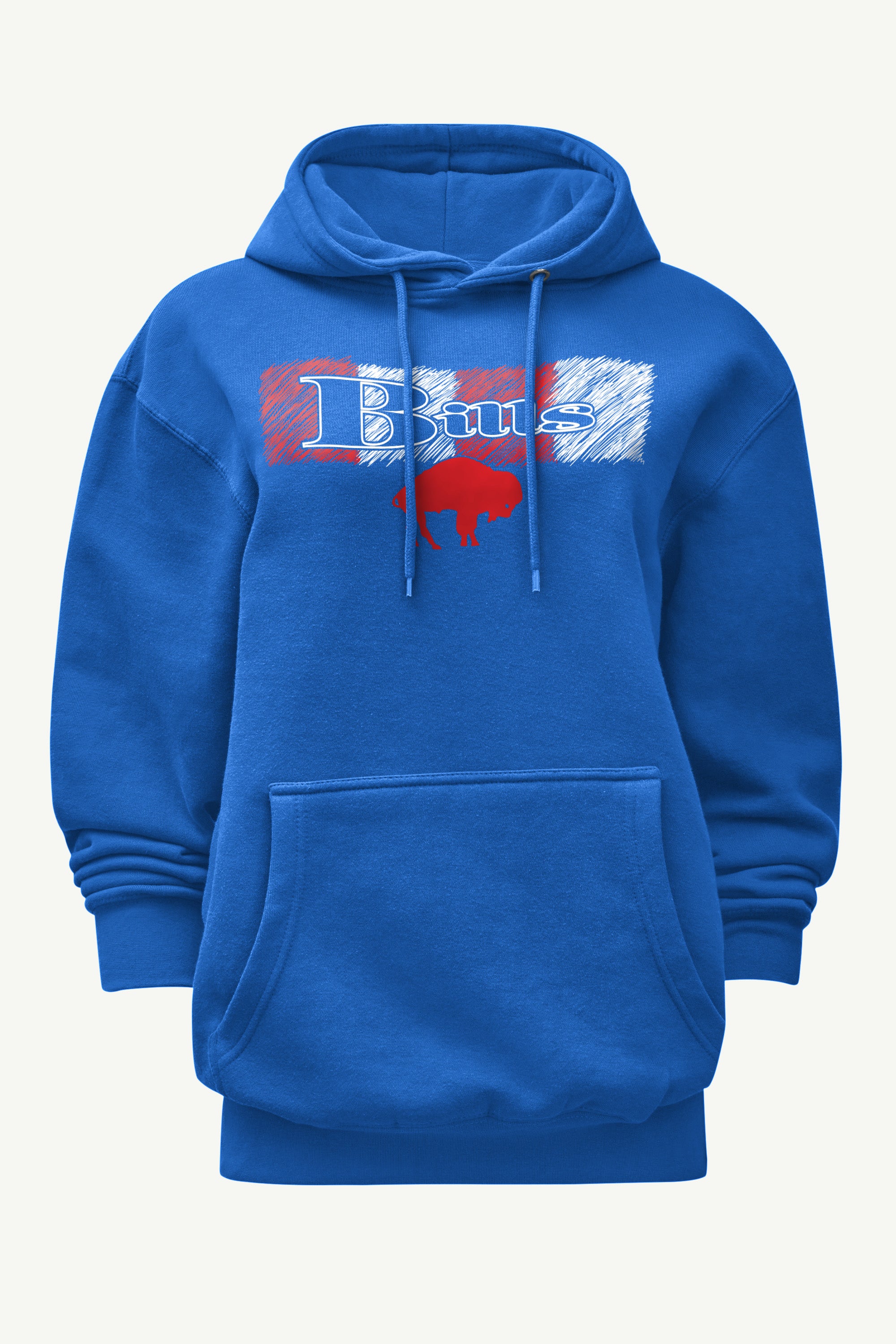 WOMENS BUFFALO BILLS COLOR SHADDING HOODIE View 1 | NFL