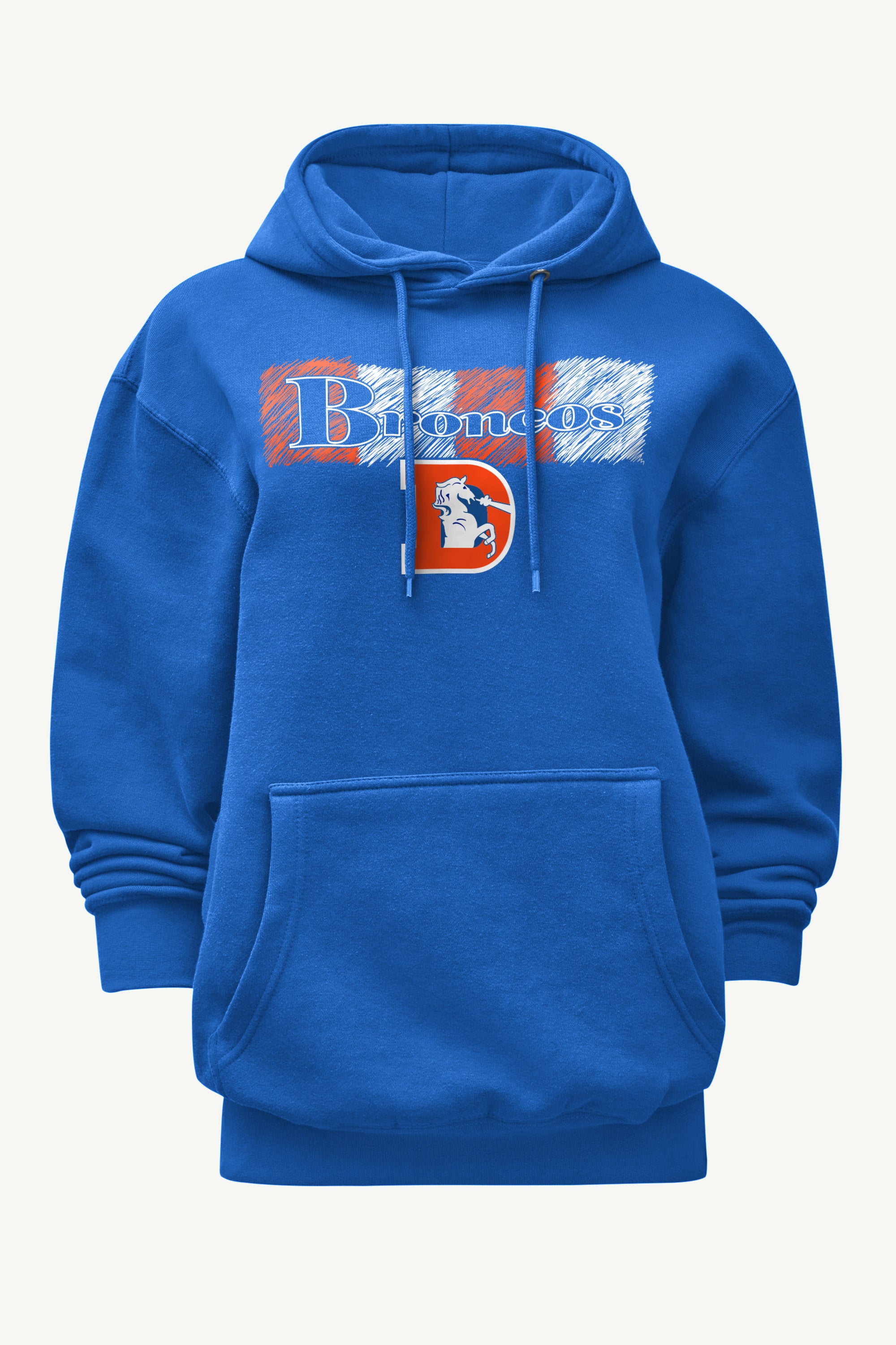 WOMENS DENVER BRONCOS COLOR SHADDING HOODIE View 1 | NFL