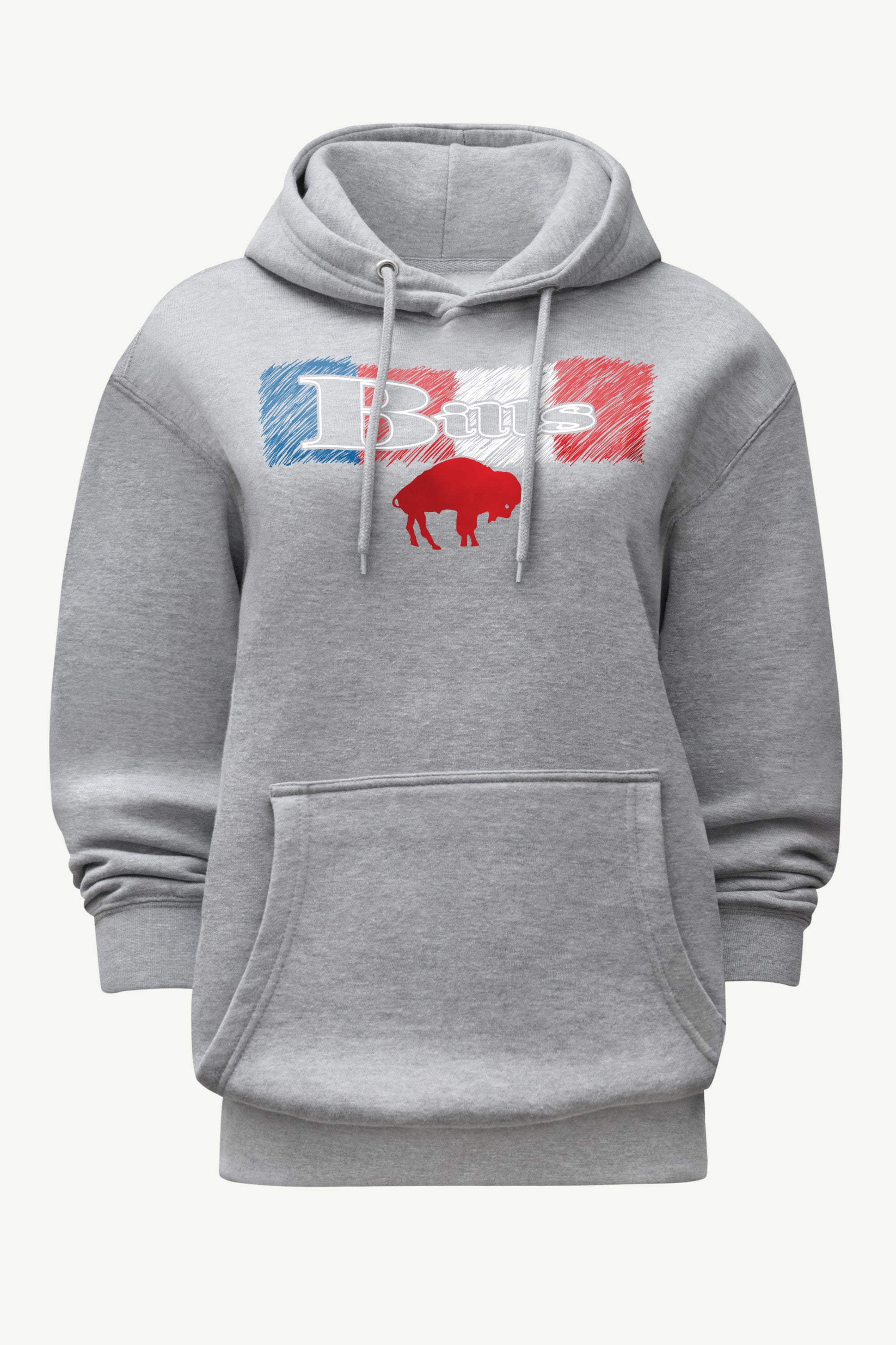 WOMENS BUFFALO BILLS COLOR SHADDING HOODIE View 1 | NFL