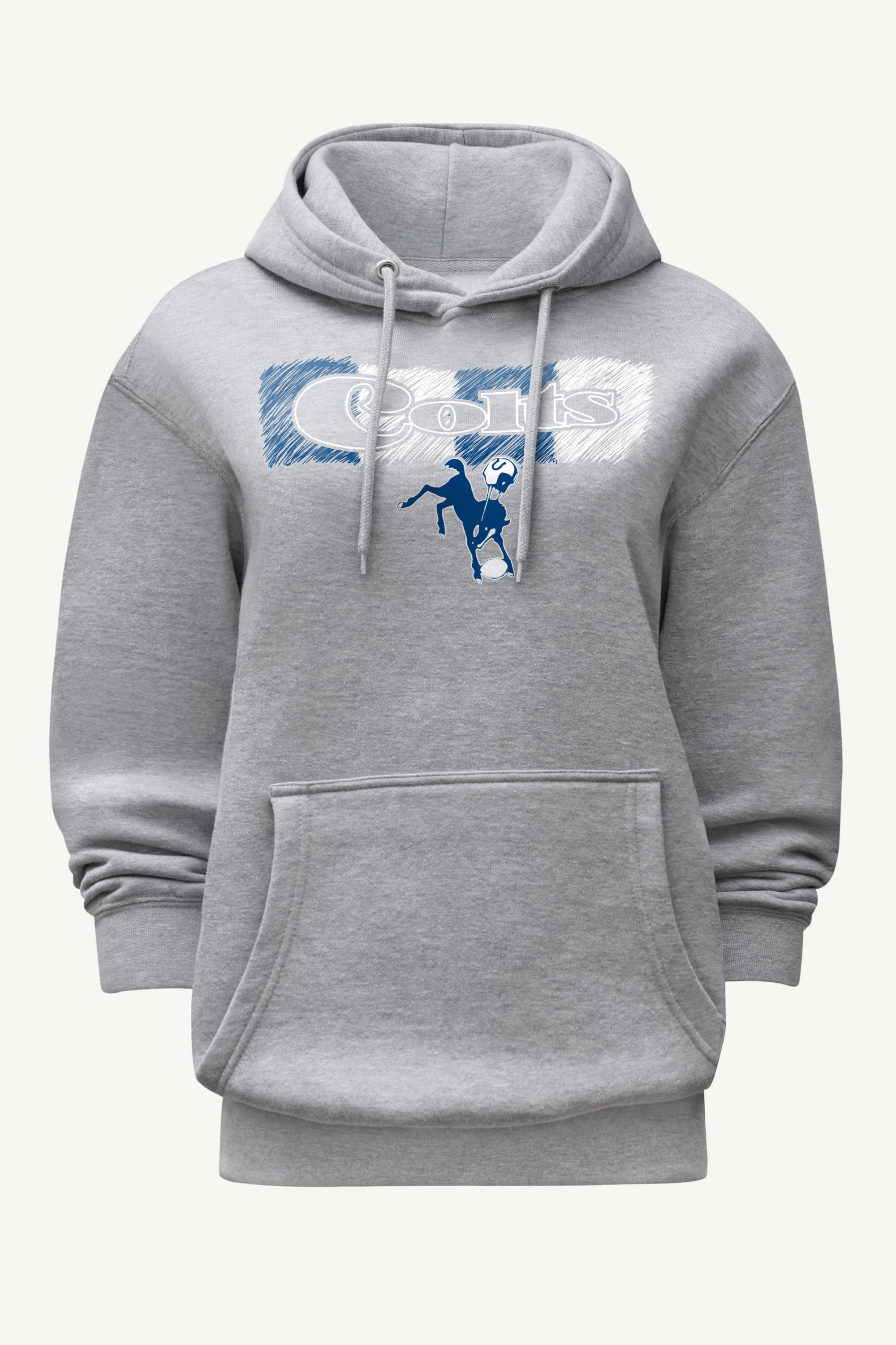 WOMENS INDIANAPOLIS COLTS COLOR SHADDING HOODIE View 1 | Indianapolis Colts