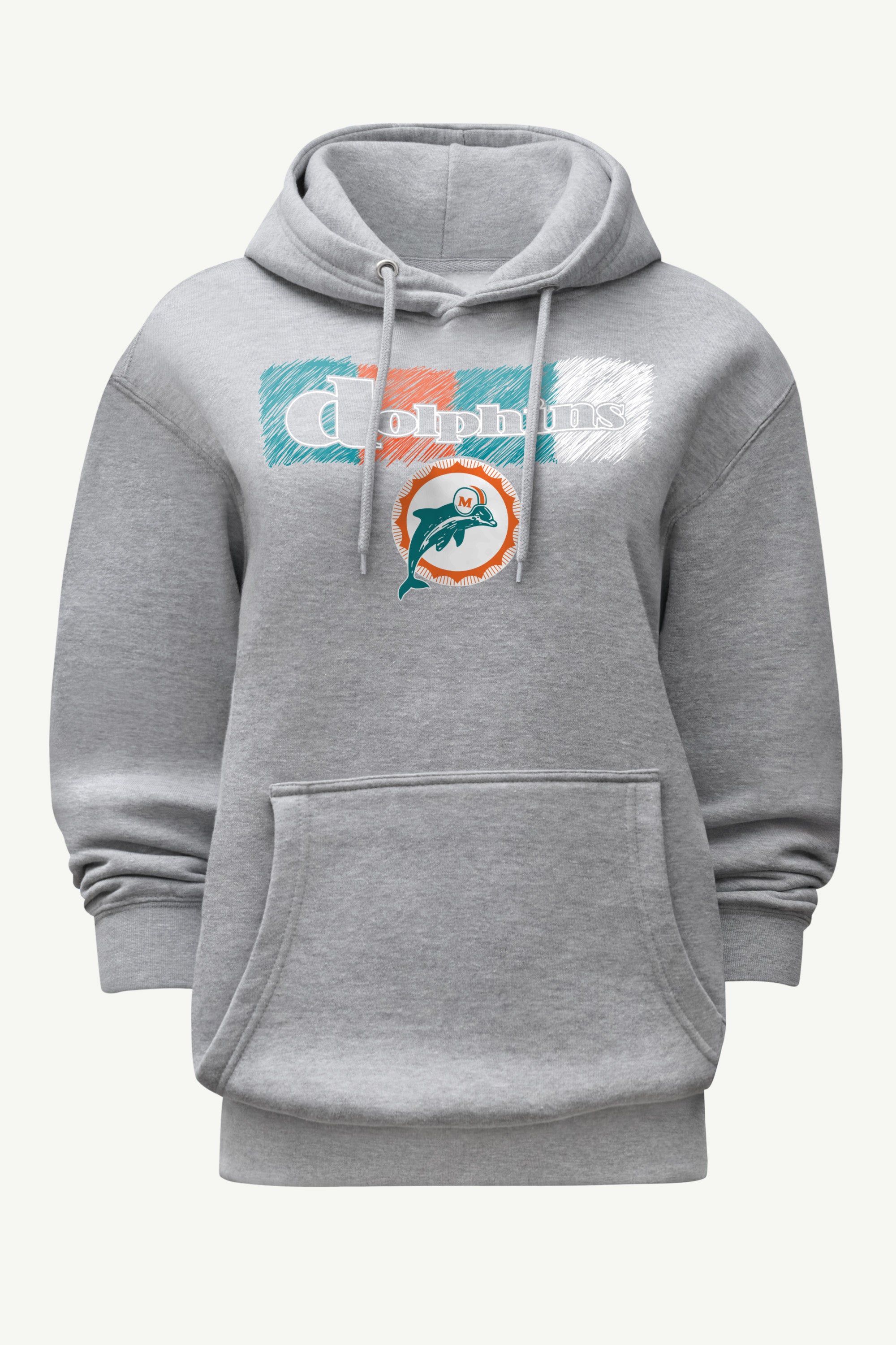 WOMENS MIAMI DOLPHINS COLOR SHADDING HOODIE View 1 | NFL