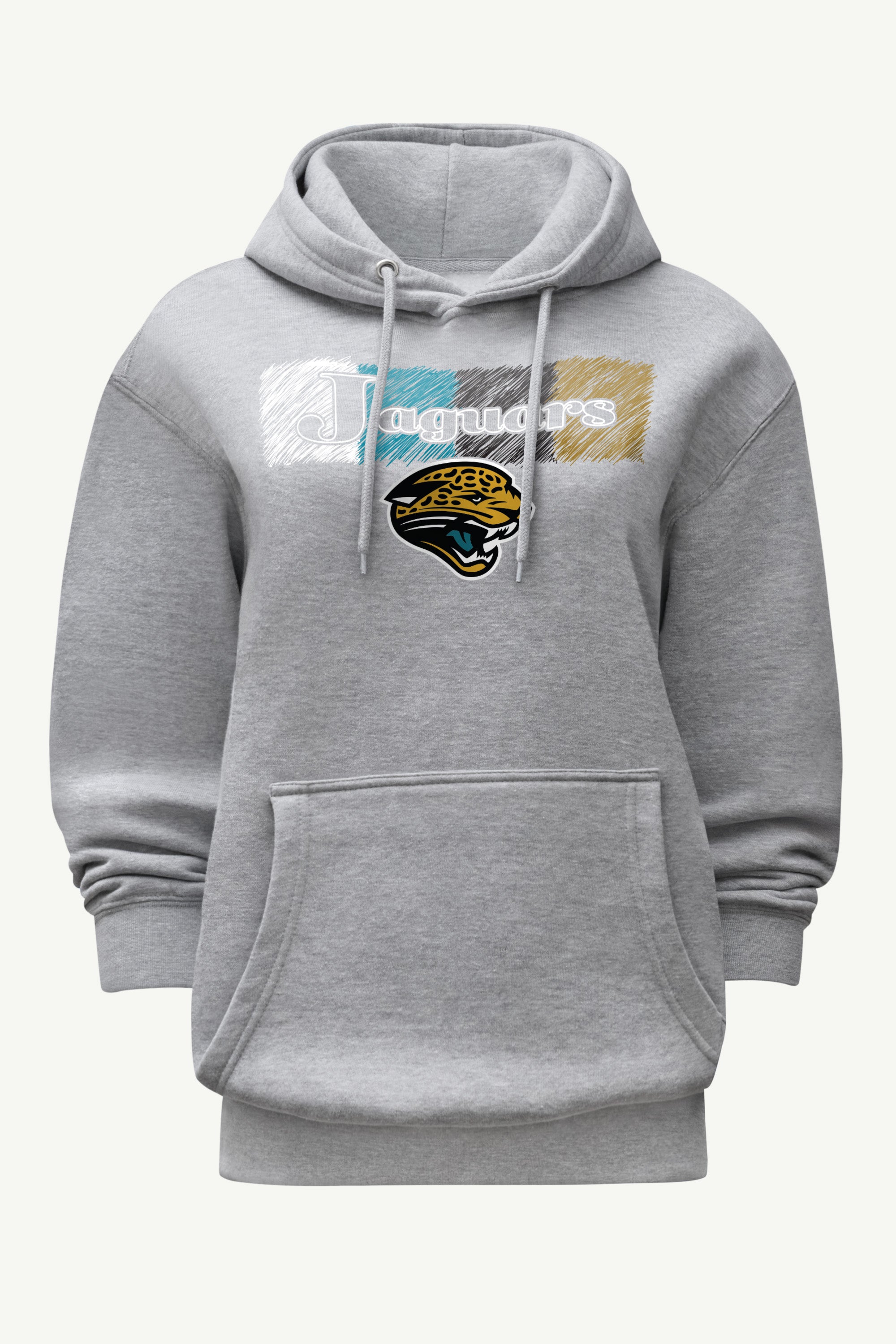 WOMENS JACKSONVILLE JAGUARS COLOR SHADDING HOODIE View 1 | Jacksonville Jaguars