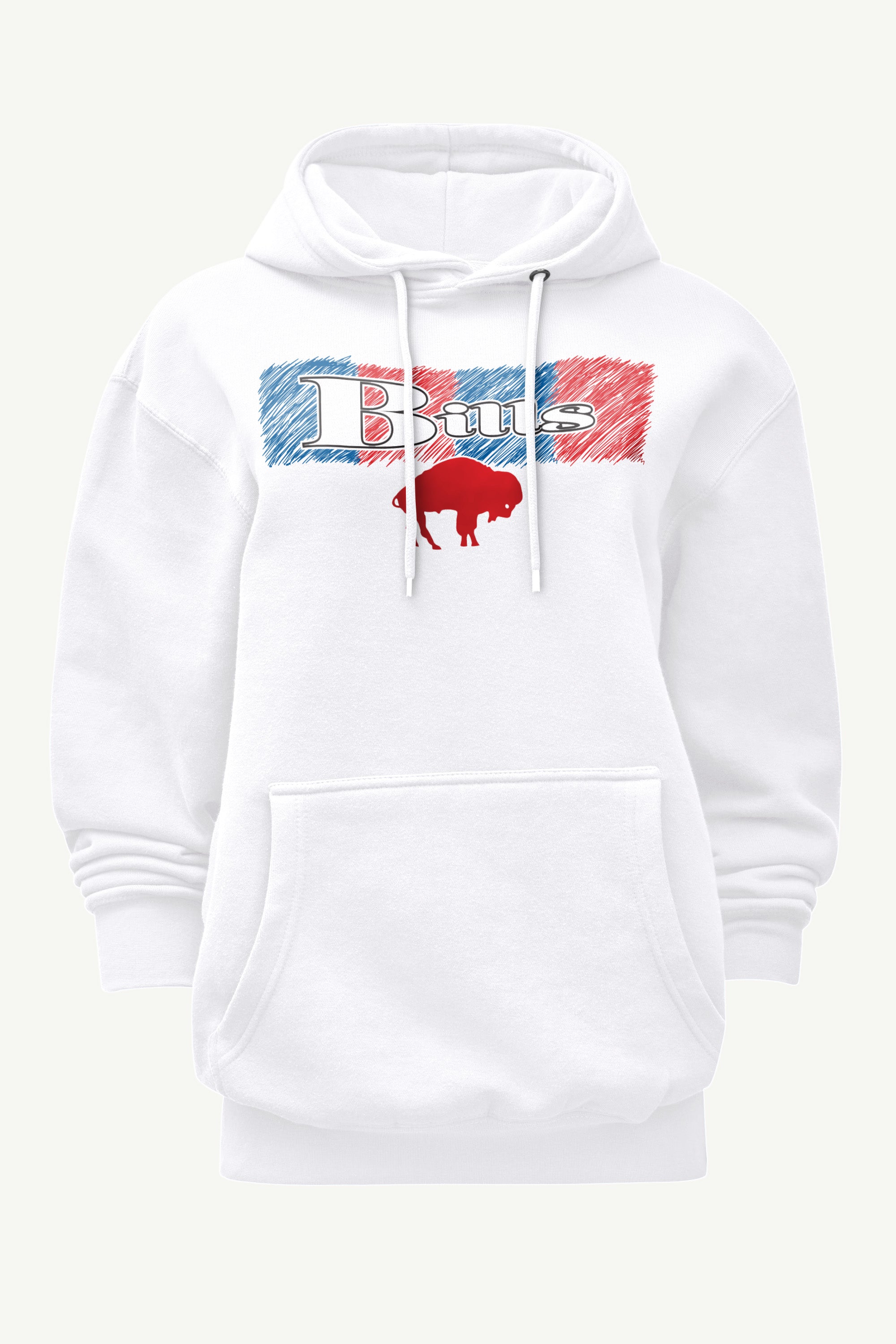WOMENS BUFFALO BILLS COLOR SHADDING HOODIE View 1 | NFL