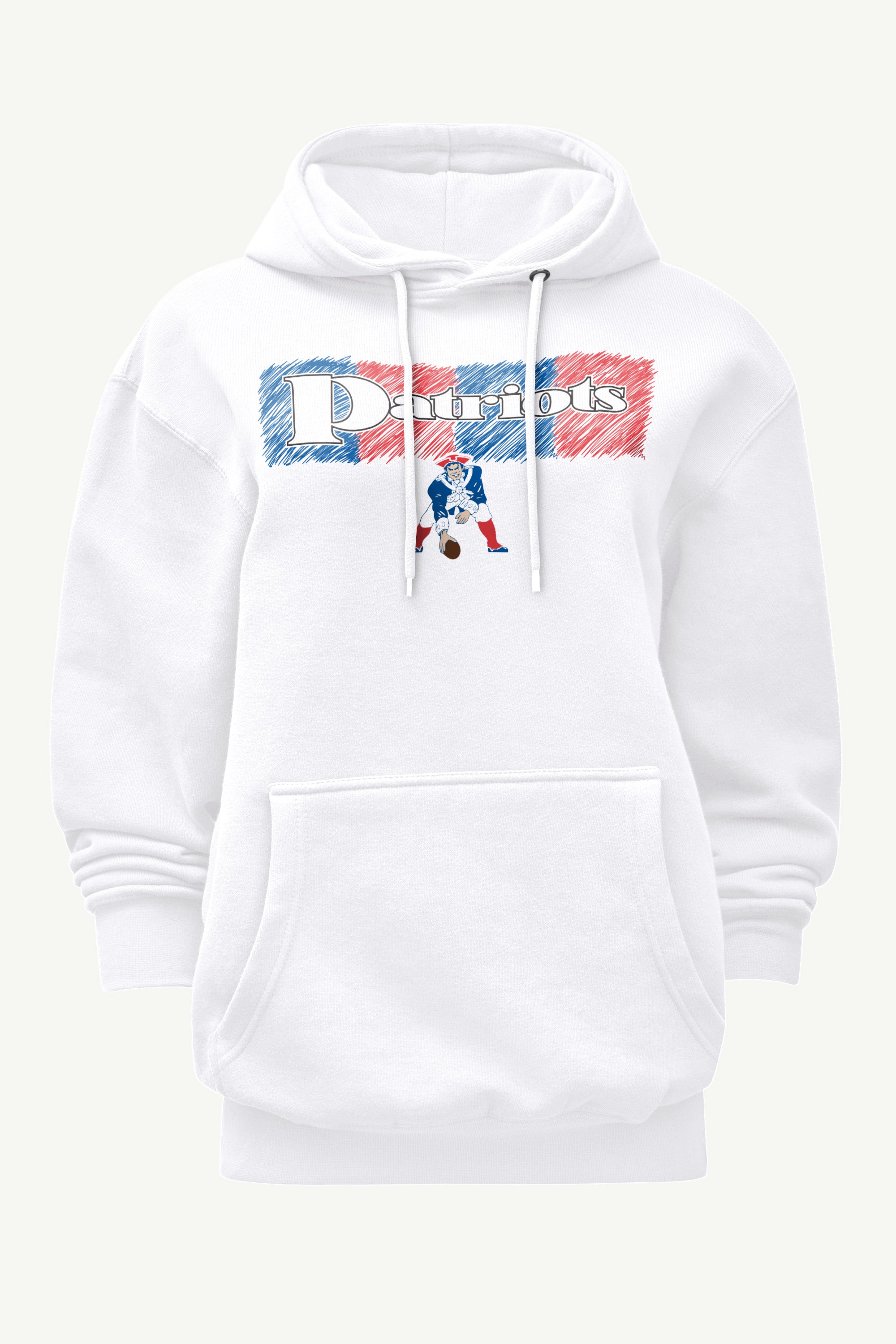 WOMENS NEW ENGLAND PATRIOTS COLOR SHADDING HOODIE View 1 | New England Patriots