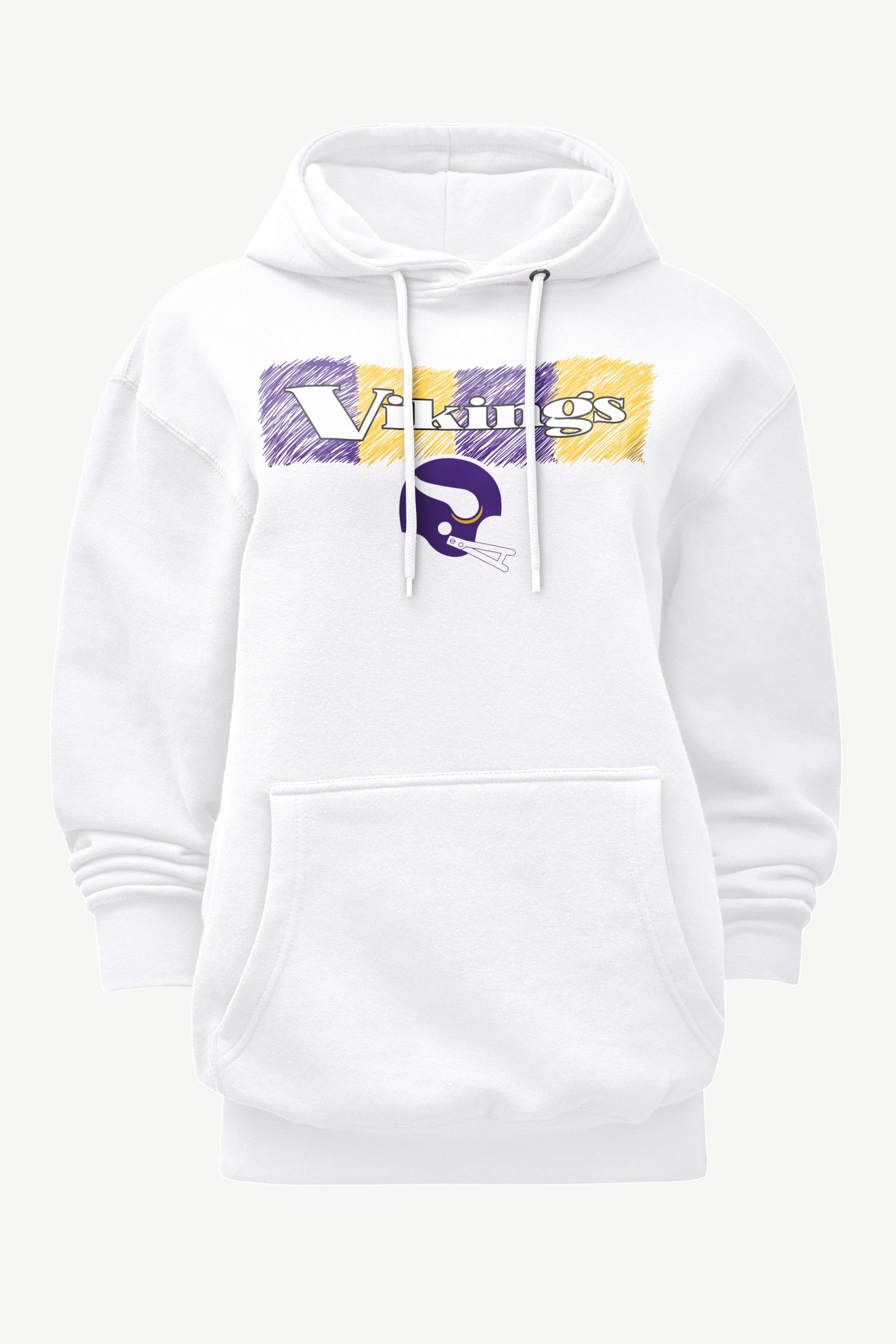 WOMENS MINNESOTA VIKINGS COLOR SHADDING HOODIE View 1 | Minnesota Vikings