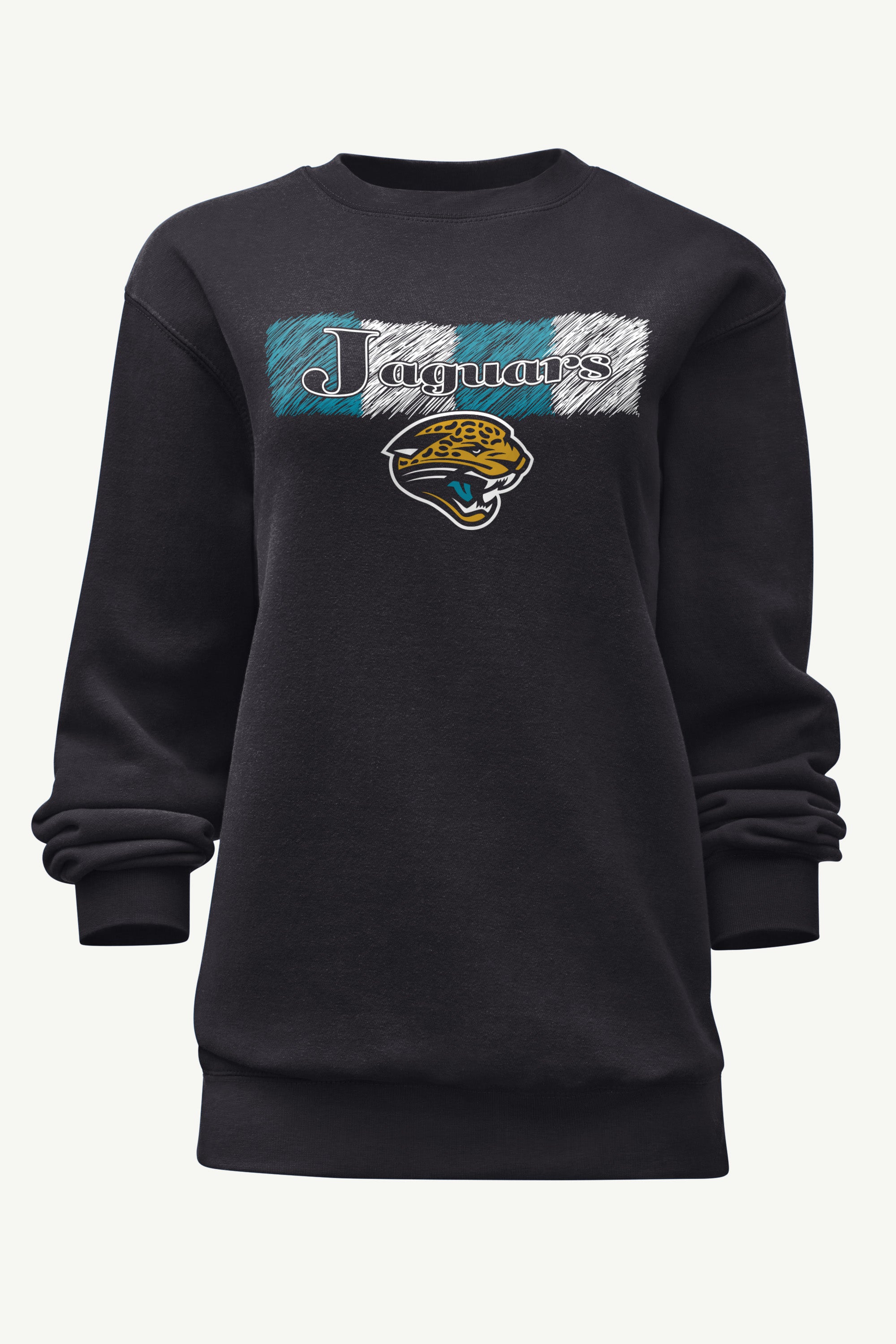 WOMENS JACKSONVILLE JAGUARS COLOR SHADDING SWEATSHIRT View 1 | Jacksonville Jaguars