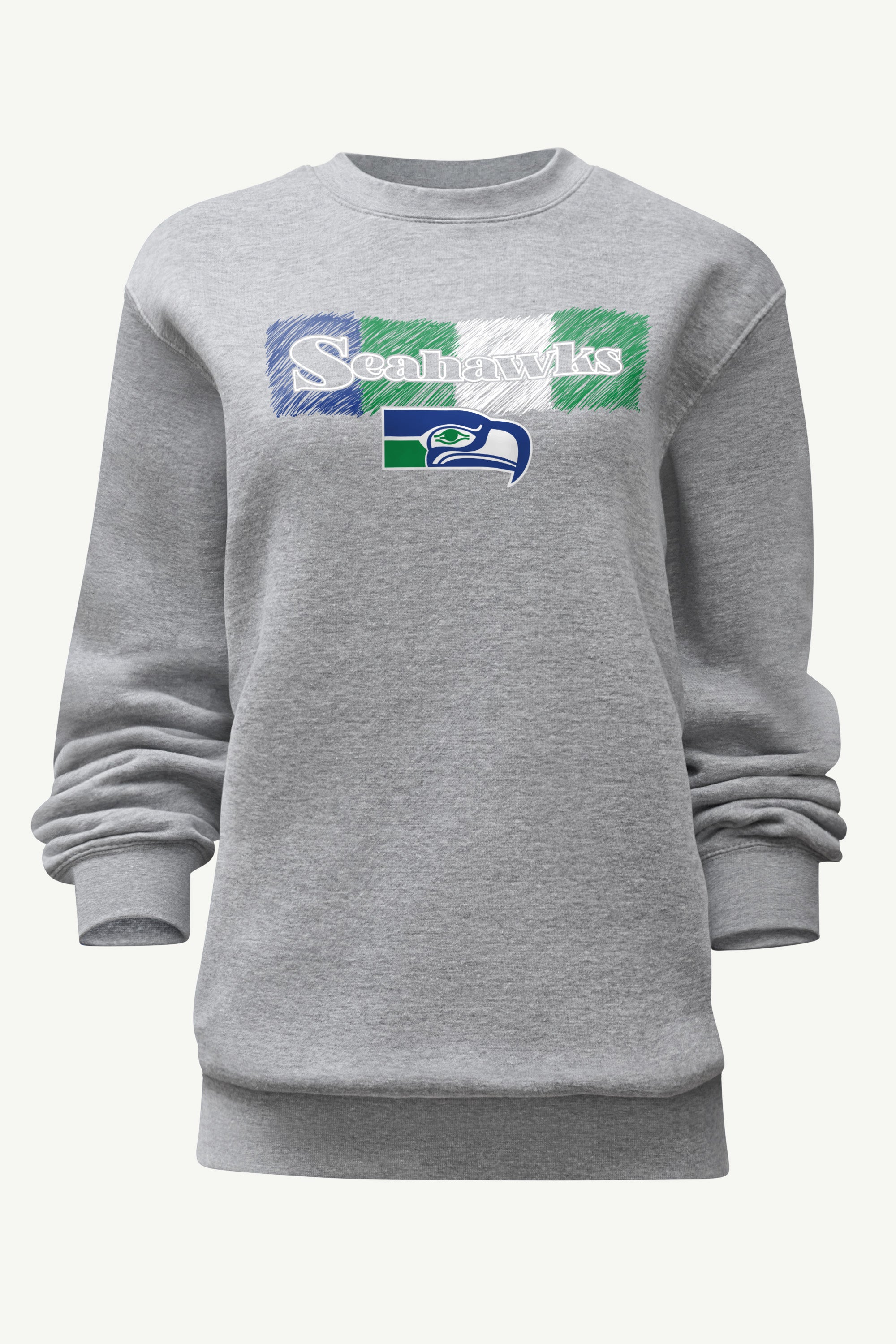 WOMENS SEATTLE SEAHAWKS COLOR SHADDING SWEATSHIRT View 1 | NFL