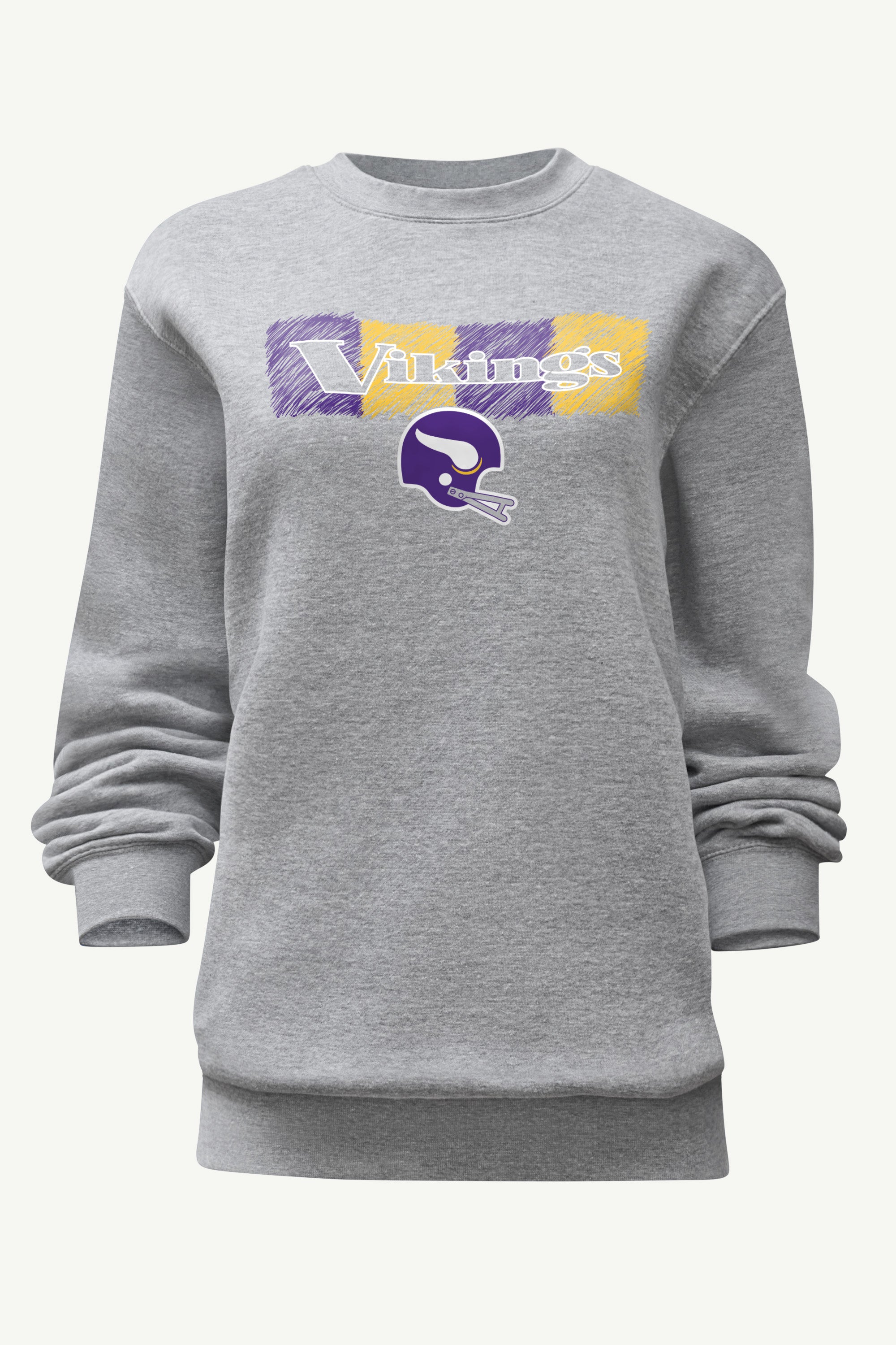 WOMENS MINNESOTA VIKINGS COLOR SHADDING SWEATSHIRT View 1 | NFL