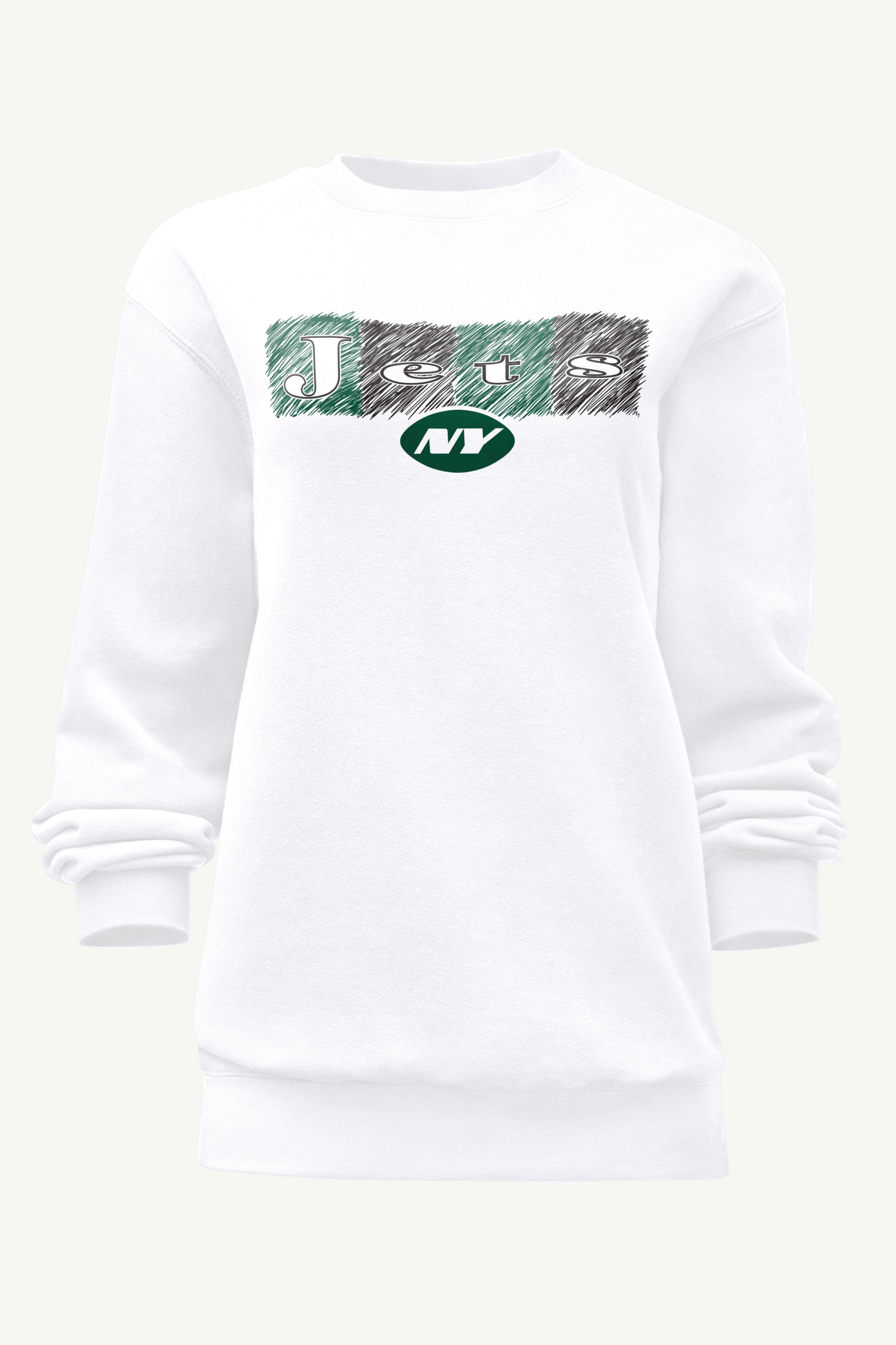 WOMENS NEW YORK JETS COLOR SHADDING SWEATSHIRT View 1 | NFL