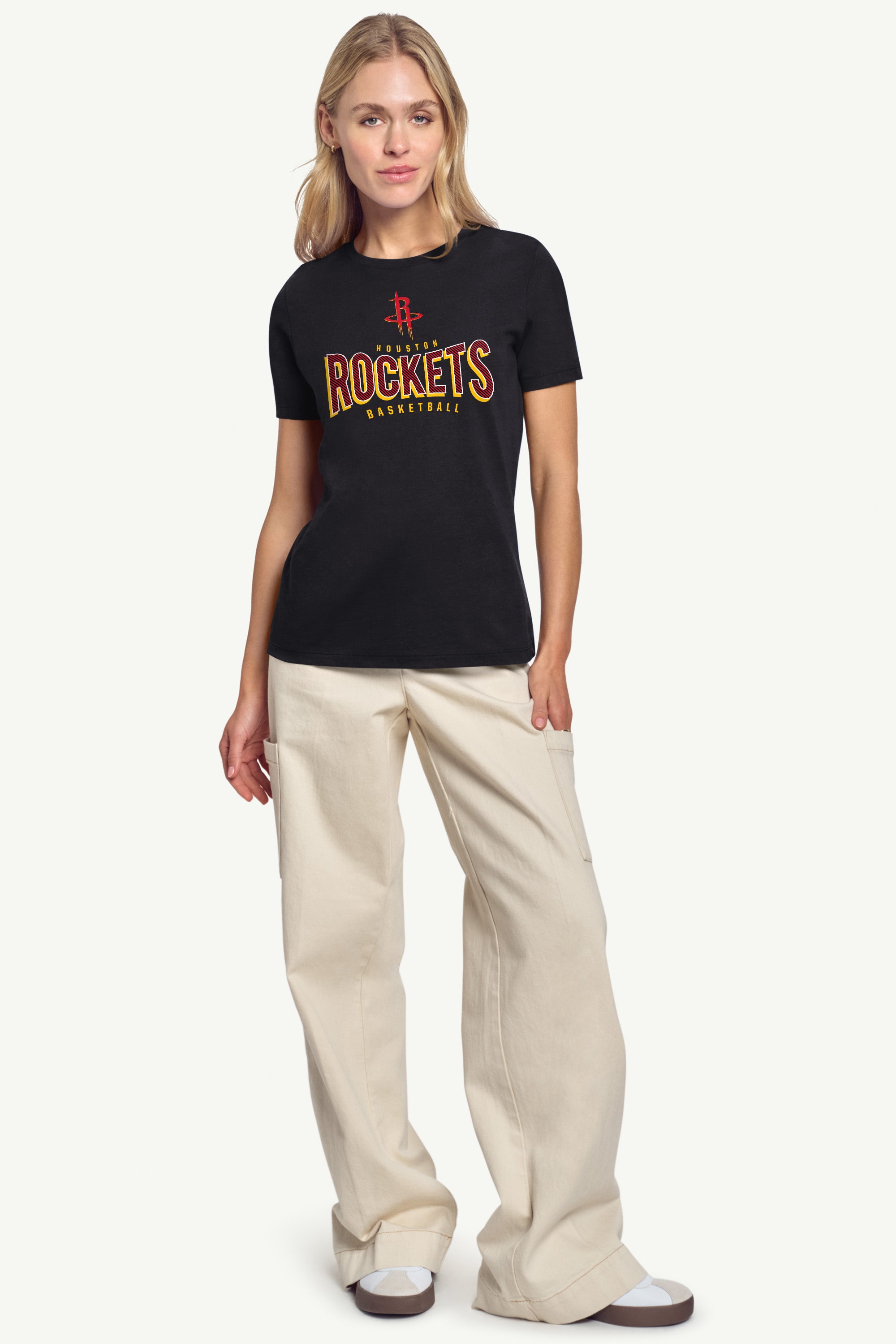 WOMENS HOUSTON ROCKETS UNDER THE ARCH T SHIRT View 4 | Houston Rockets