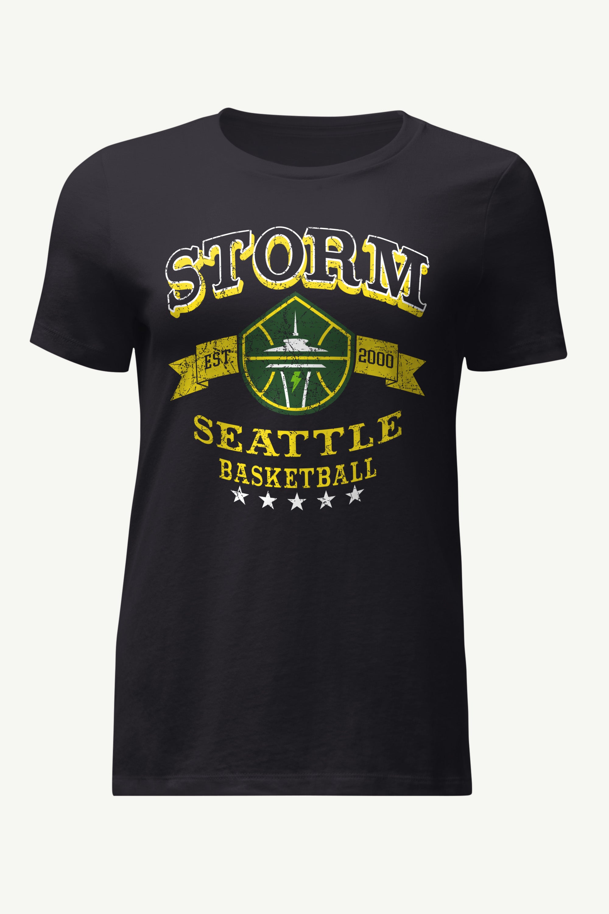 WOMENS WNBA SEATTLE STORM BLEACHERS & BANNER T SHIRT View 1 | Seattle Storm