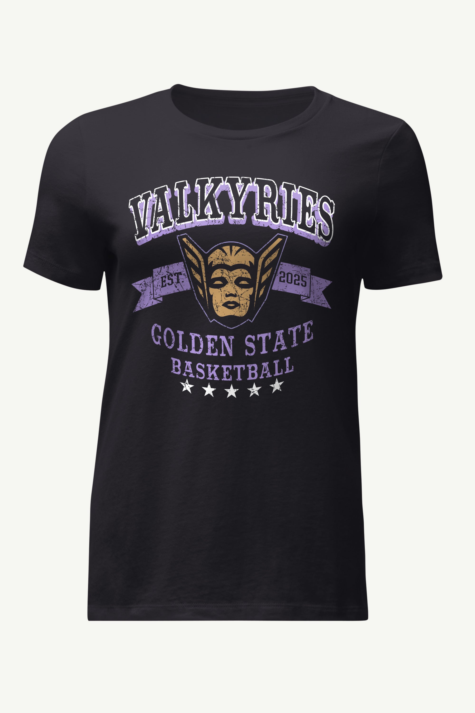 WOMENS WNBA GOLDEN STATE VALKYRIES BLEACHERS & BANNER T SHIRT View 1 | Golden State Valkyries