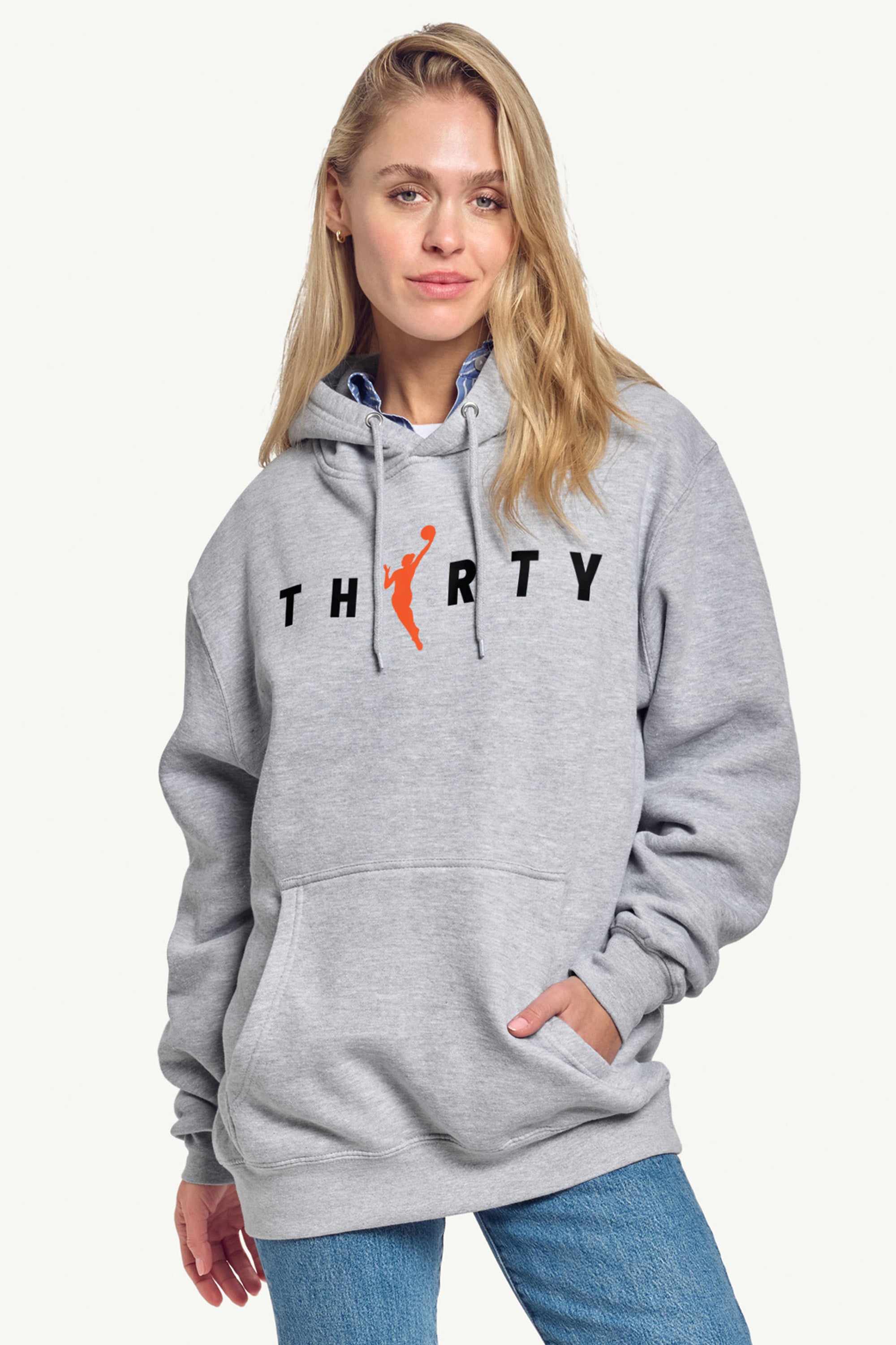 WNBA 30TH ANNIVERSARY PRINTED HOODIE View 1 | New Arrivals WNBA 30TH ANNIVERSARY PRINTED HOODIE View 1 | New Arrivals