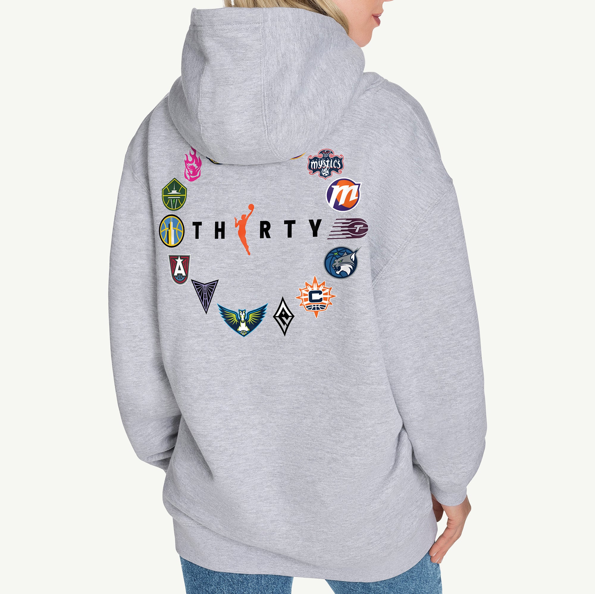 WNBA 30TH ANNIVERSARY PRINTED HOODIE View 2 | New Arrivals