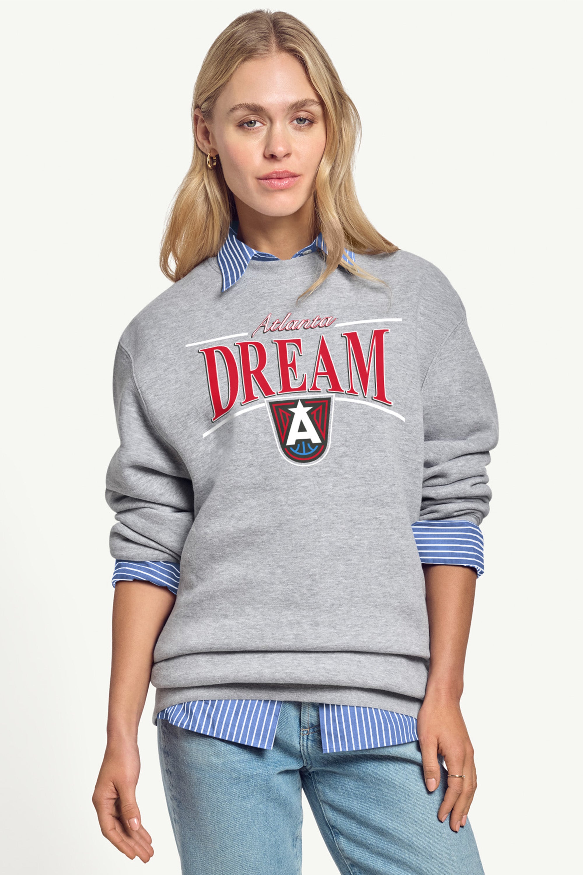 WOMENS WNBA ATLANTA DREAM ARCH SWEATSHIRT View 4 | Atlanta Dream
