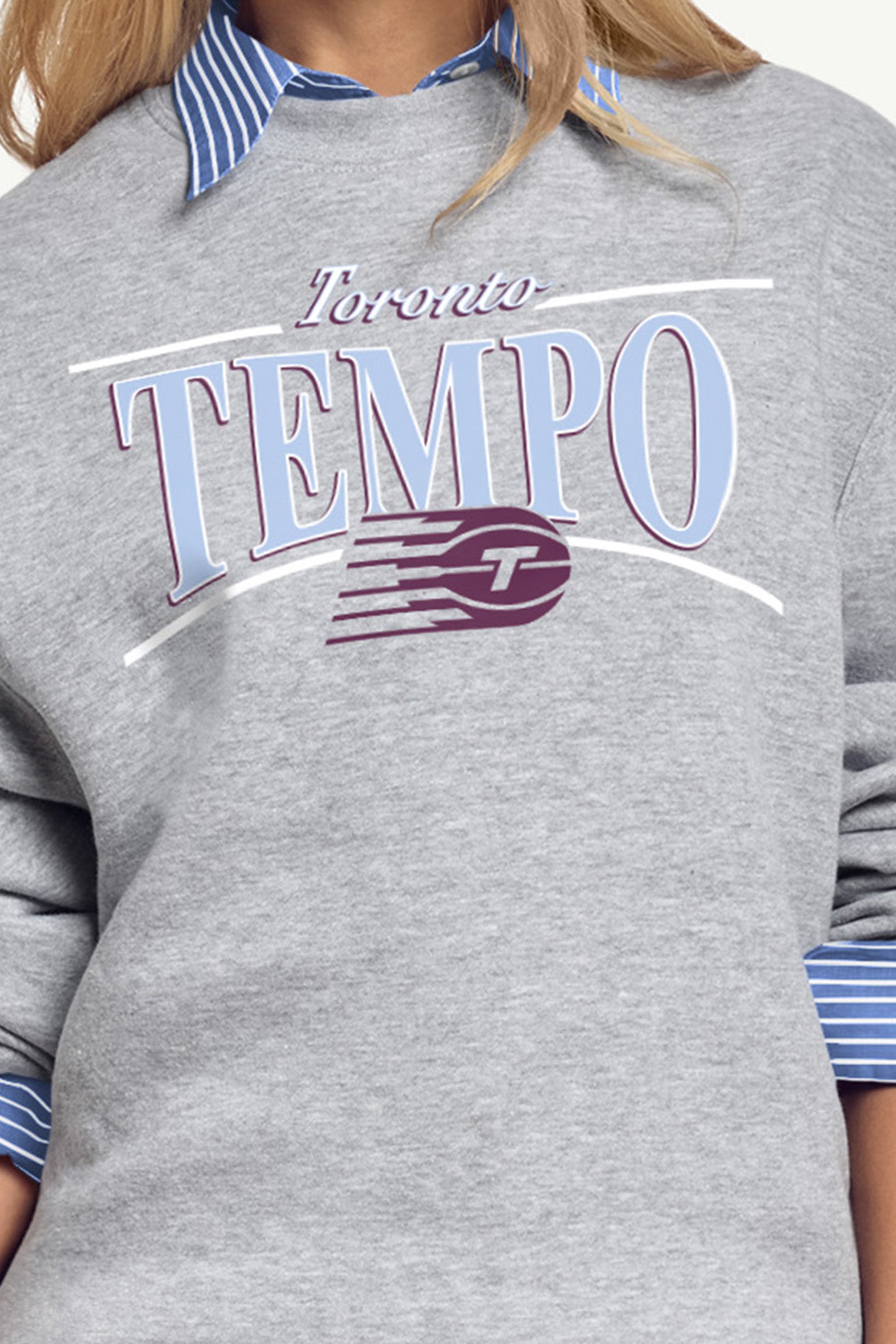 WOMENS WNBA TORONTO TEMPO ARCH SWEATSHIRT View 2 | Toronto Tempo